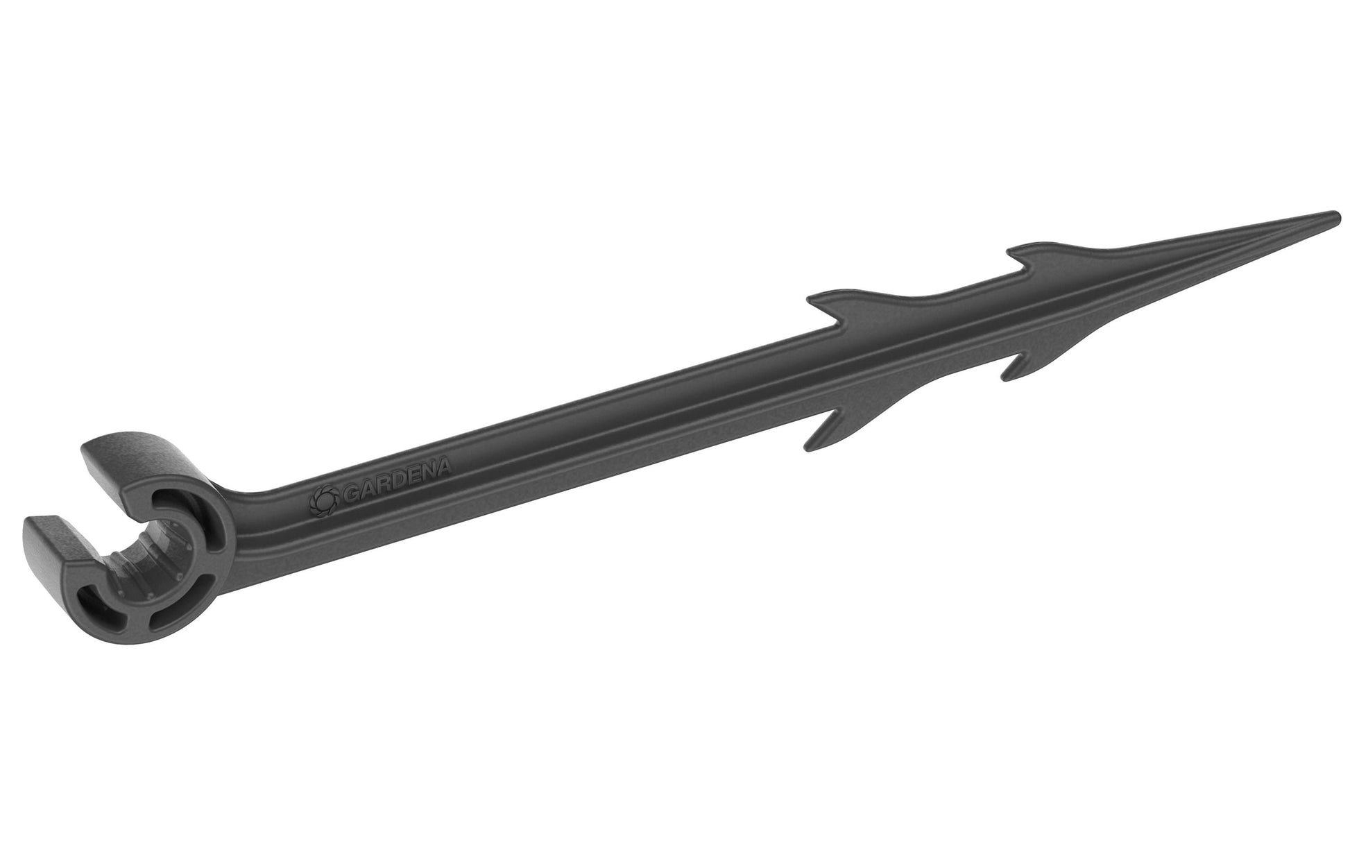 Gardena Rohrhalter – Ø 4,6 mm, Grau, für Micro-Drip-System