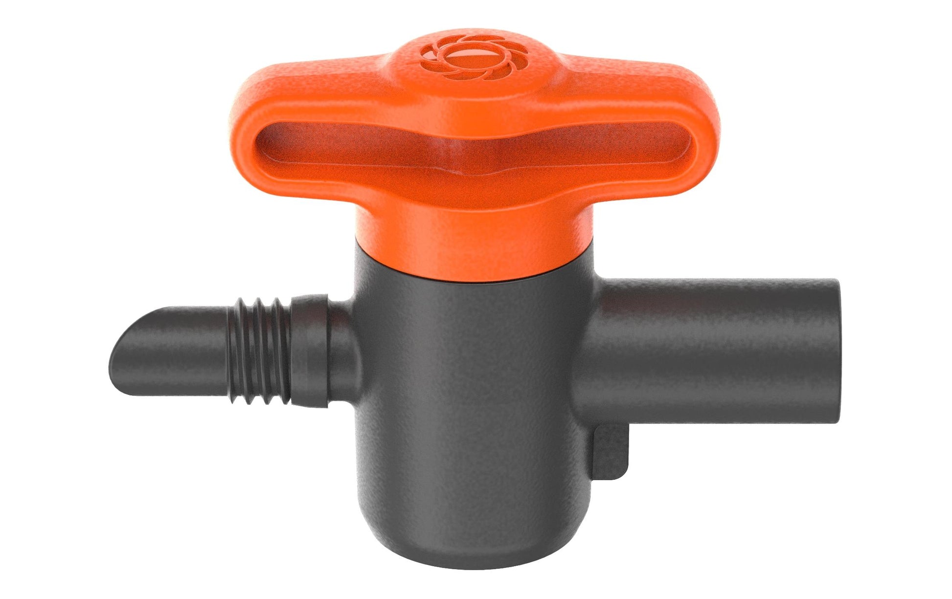 Gardena Regulierventil – Micro-Drip-System, Schwarz, Orange, für 4,6 mm Rohre