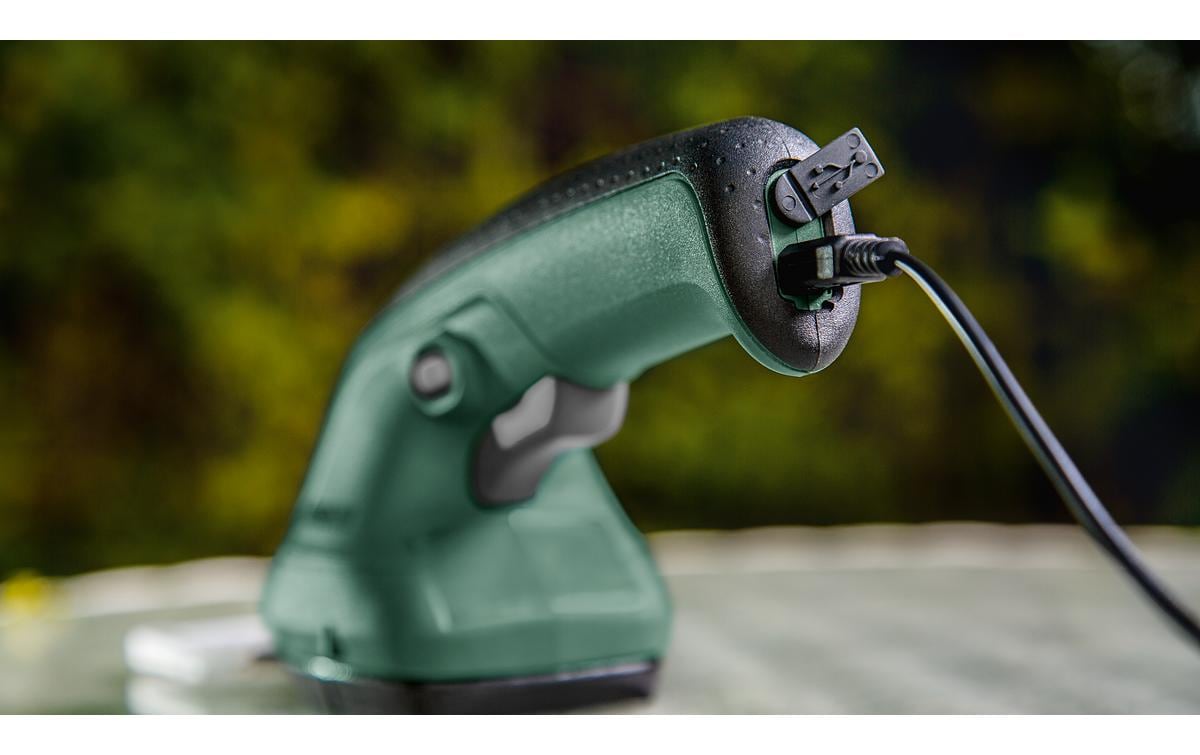 Bosch EasyShear Akku-Grasschere – 3,6 V – Ø 80 mm – 1,5 Ah & Ladegerät