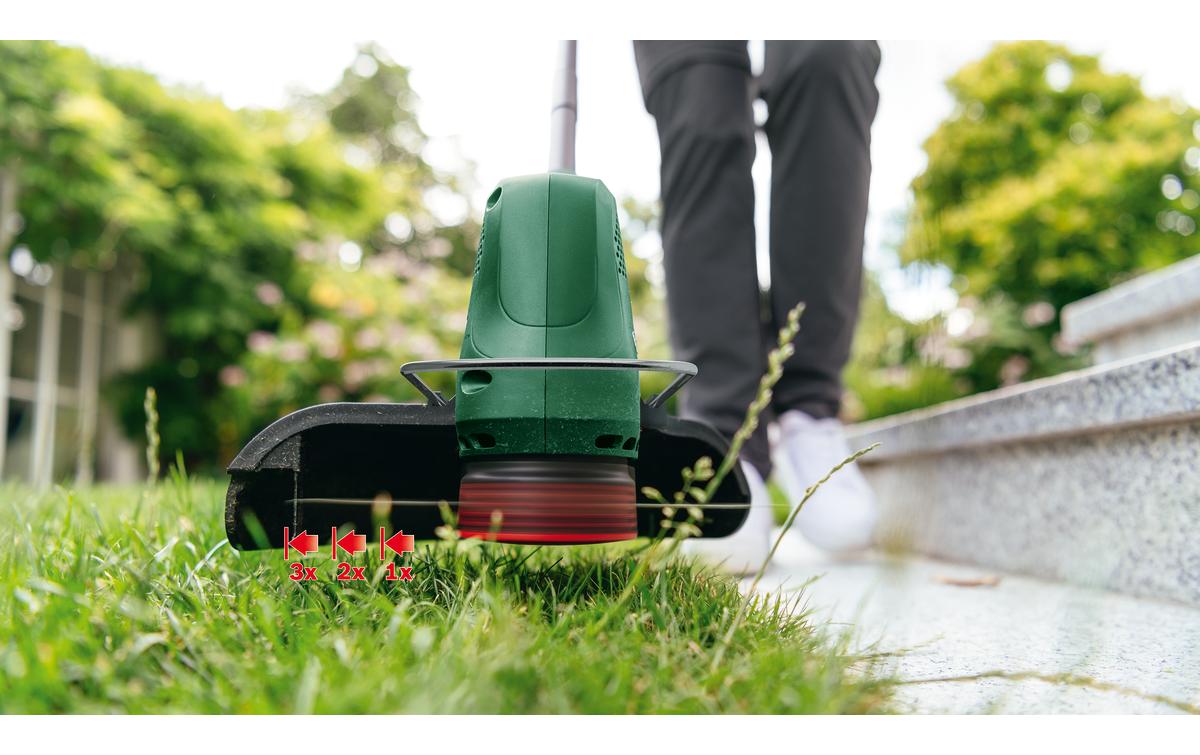 Bosch EasyGrassCut 18V-230 Akku-Rasentrimmer – 18 V – Ø 230 mm – inkl. Akku & Ladegerät – POWER FOR ALL
