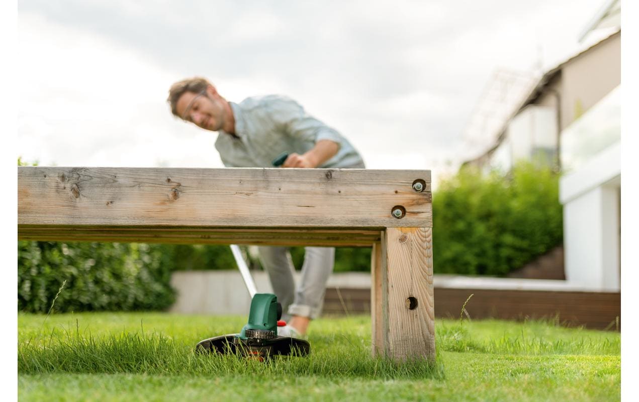 Bosch UniversalGrassCut 18V-26 Akku-Rasentrimmer – 18 V – Schnittbreite 260 mm – Nylonschnur – Solo – POWER FOR ALL