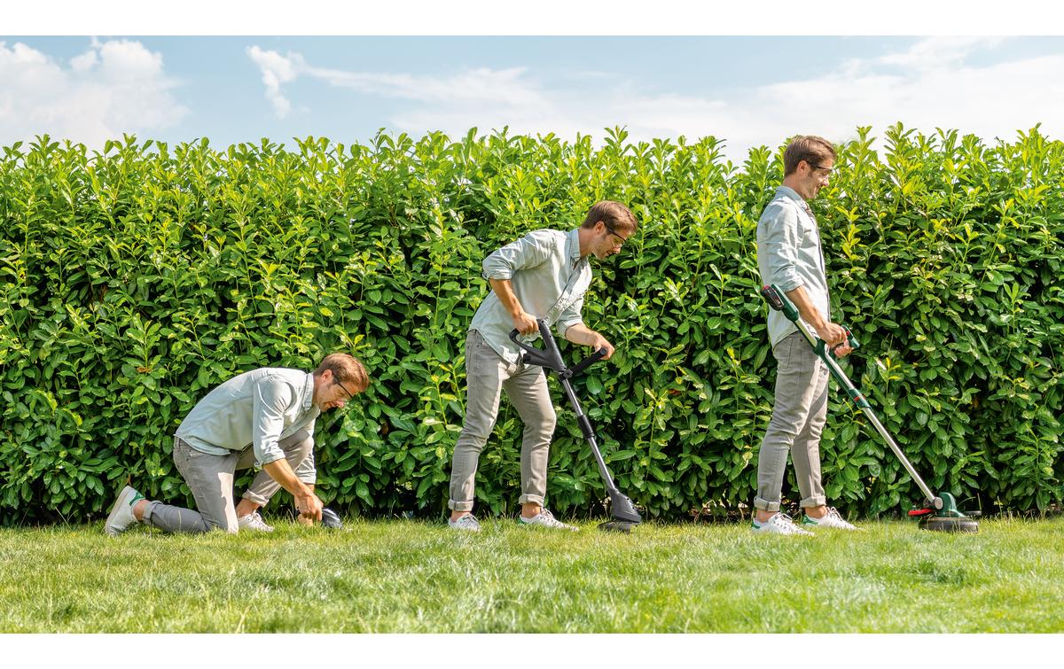 Bosch UniversalGrassCut 18V-26 Akku-Rasentrimmer – 18 V – Schnittbreite 260 mm – Nylonschnur – Solo – POWER FOR ALL