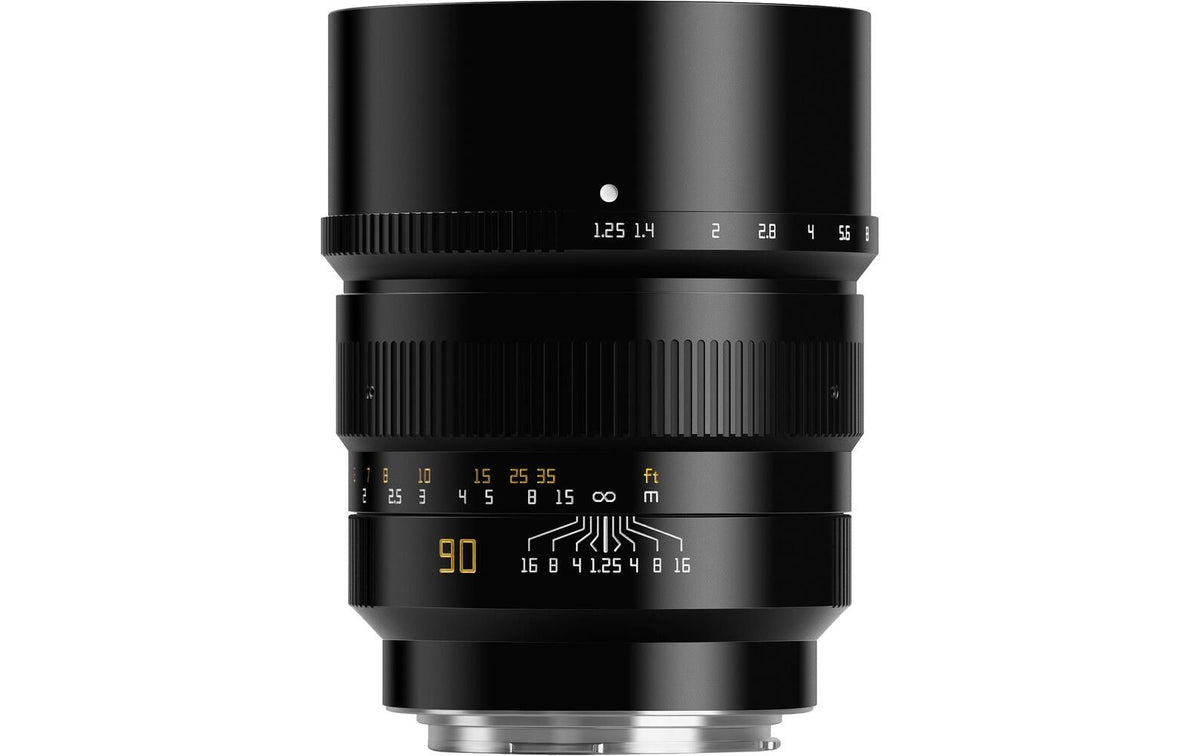 TTArtisan 90 mm f/1.25 Festbrennweite – Vollformat, manueller Fokus, 77 mm Filter – für Canon RF