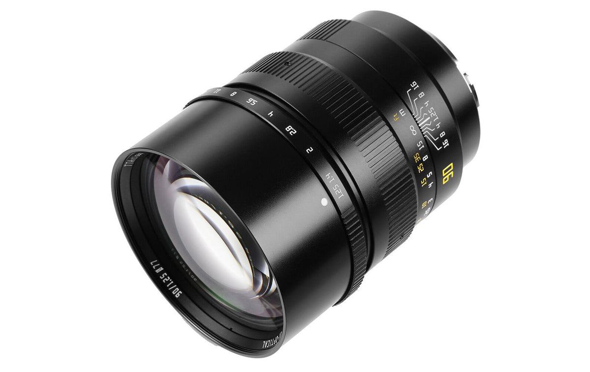TTArtisan 90 mm f/1.25 Festbrennweite – Vollformat, manueller Fokus, 77 mm Filter – für Canon RF