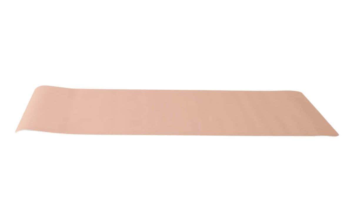 Esmée Schreibtischunterlage – 800 × 400 mm, Kunstleder, Rosa, rutschfest, 1 Stück