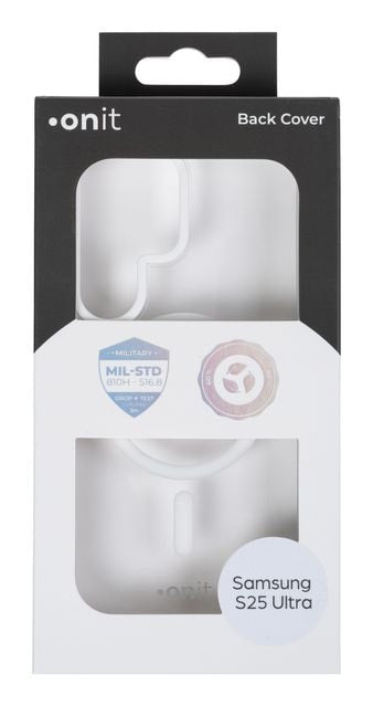 ONIT Backcover – für Samsung Galaxy S25 Ultra – MagSafe, PC+TPE+TPU, Transparent, bis 3 m sturzsicher