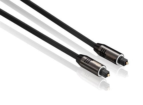 PureLink Toslink-Kabel (optisch) – Toslink Stecker zu Stecker – 7,5 m, vergoldete Stecker