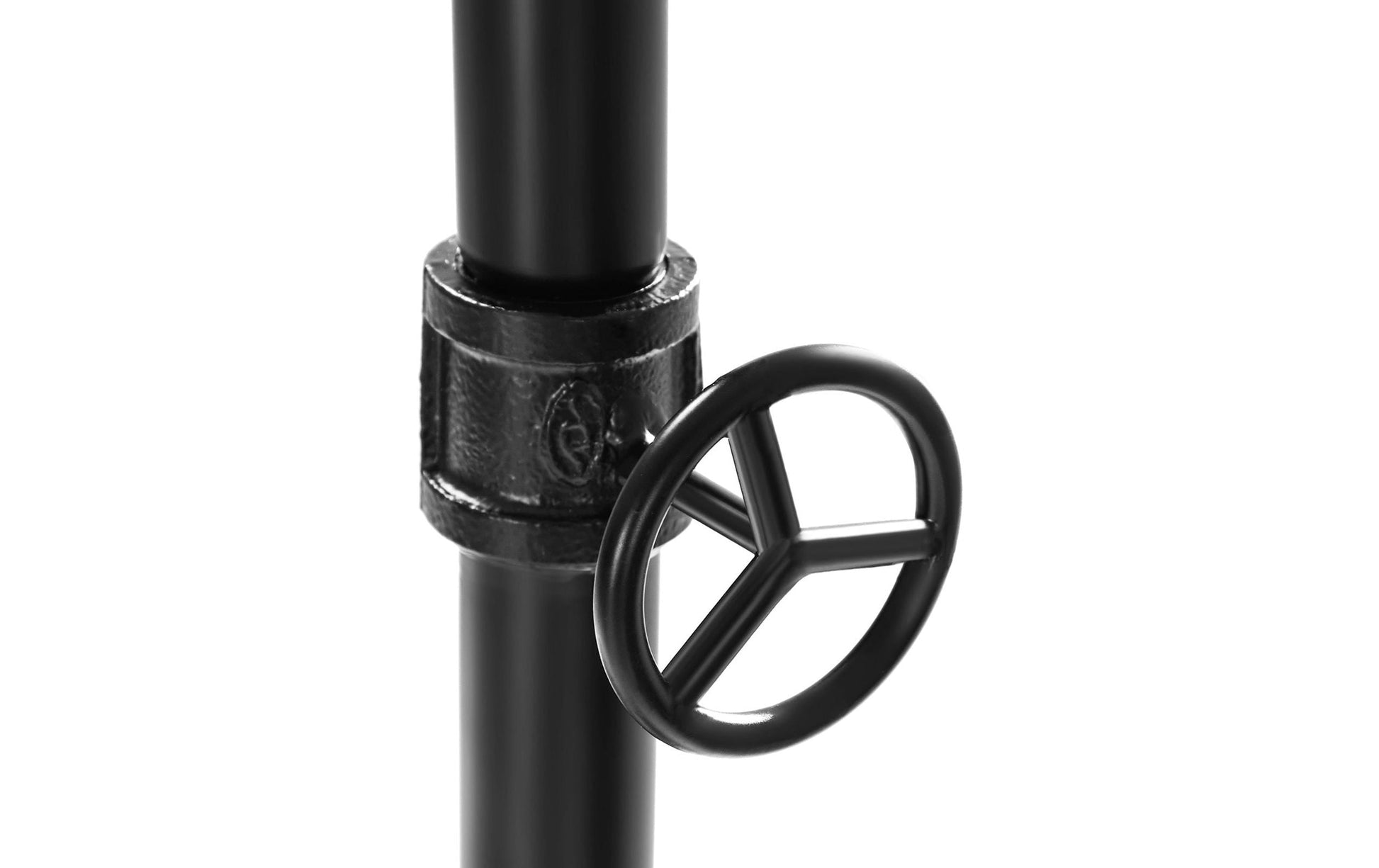 Vasagle Garderobenständer – Stahl, Schwarz/Braun, 103,5 × 40 × 162 cm