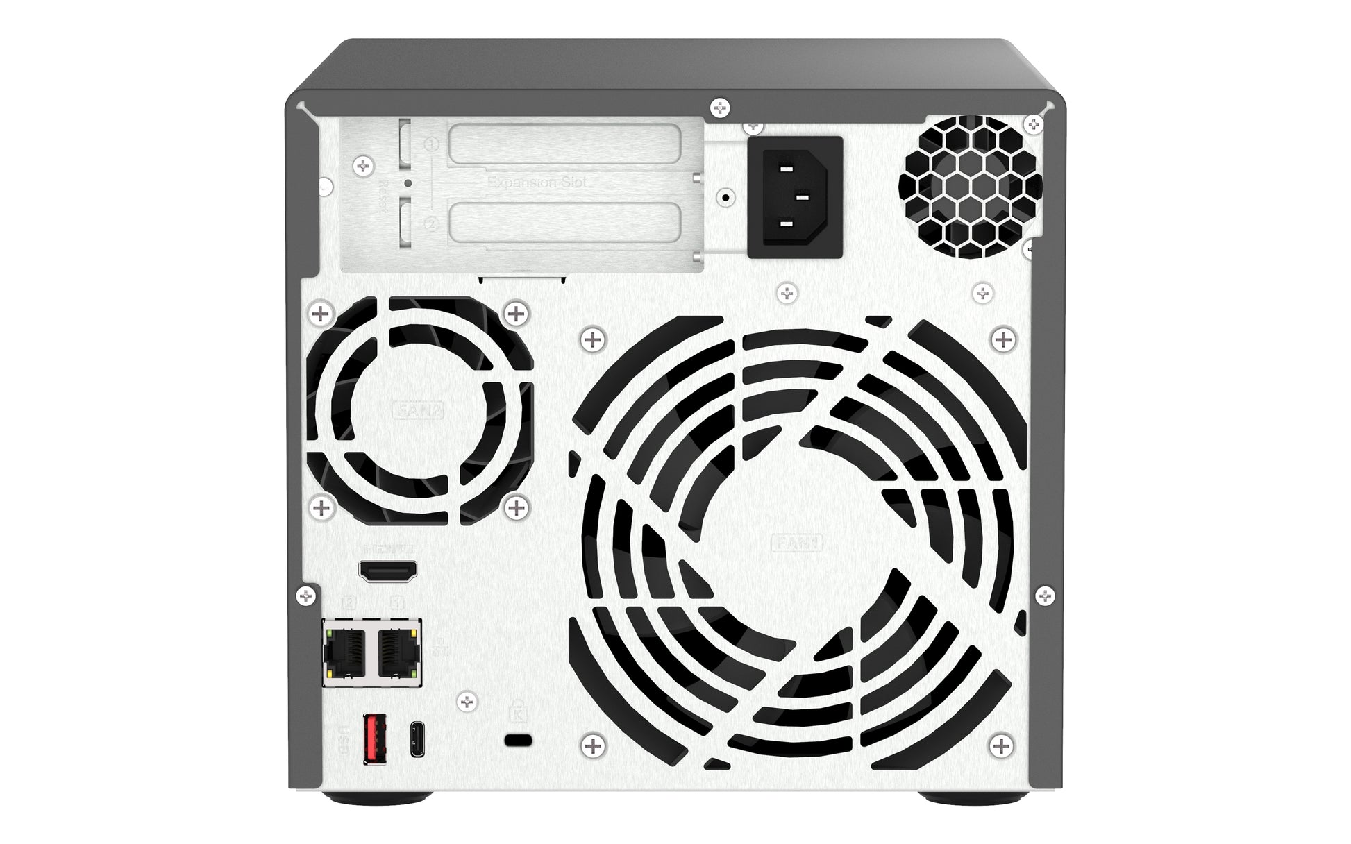QNAP TVS-H TVS-H474-PT-8G Speichergerät – 2× 2,5 GbE, 4 Bay, 8 GB DDR4
