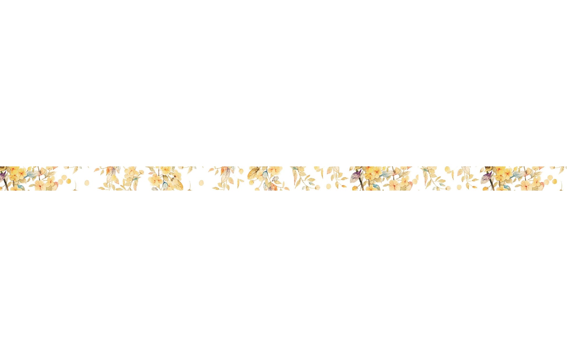 Ursus Washi Tape – 15 mm × 10 m, Flora, mehrfarbig – 5 Rollen