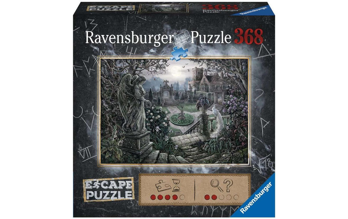 Ravensburger Puzzle Englischer Garten – 368 Teile – 70 × 50 cm – ab 12 Jahren