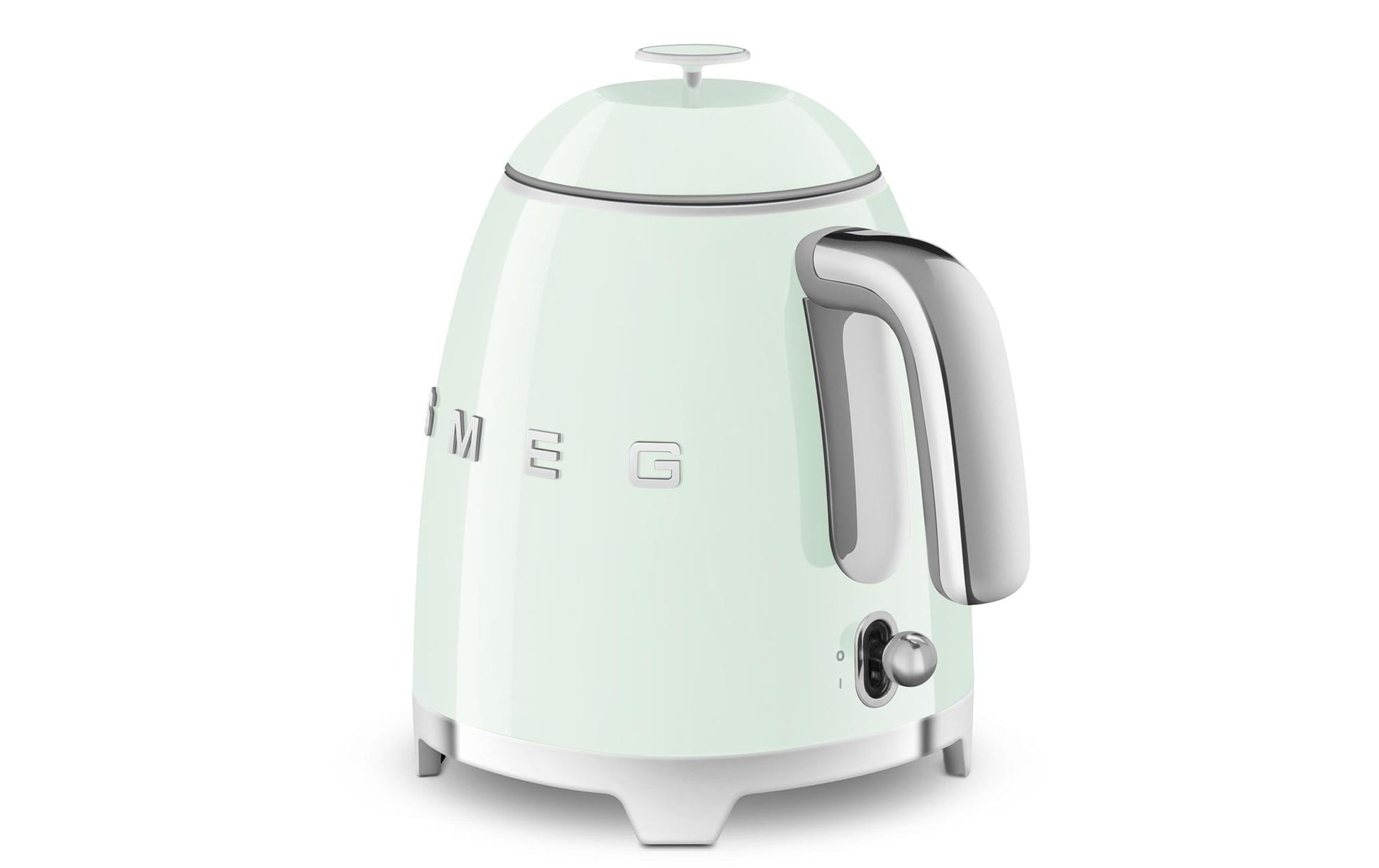 SMEG 50's KLF05PGEU – Wasserkocher 0,8 l, 1400 W, Edelstahl, Türkis