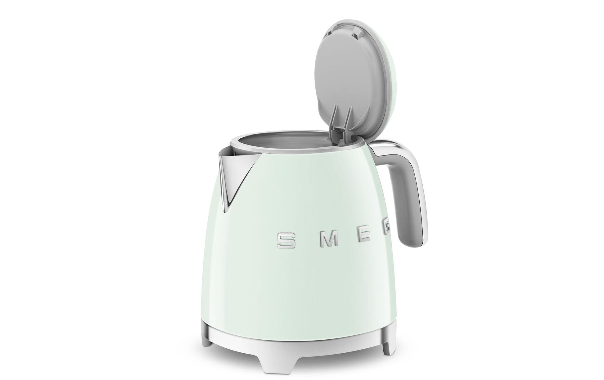SMEG 50's KLF05PGEU – Wasserkocher 0,8 l, 1400 W, Edelstahl, Türkis