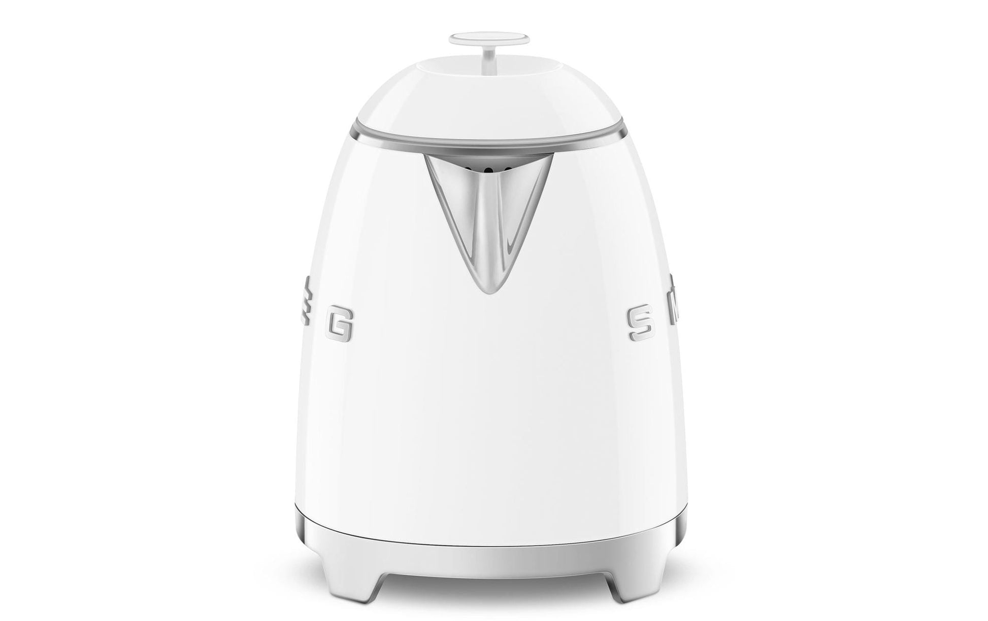 SMEG KLF05WHEU – Wasserkocher 0,8 l, 1400 W, Edelstahl, Weiss