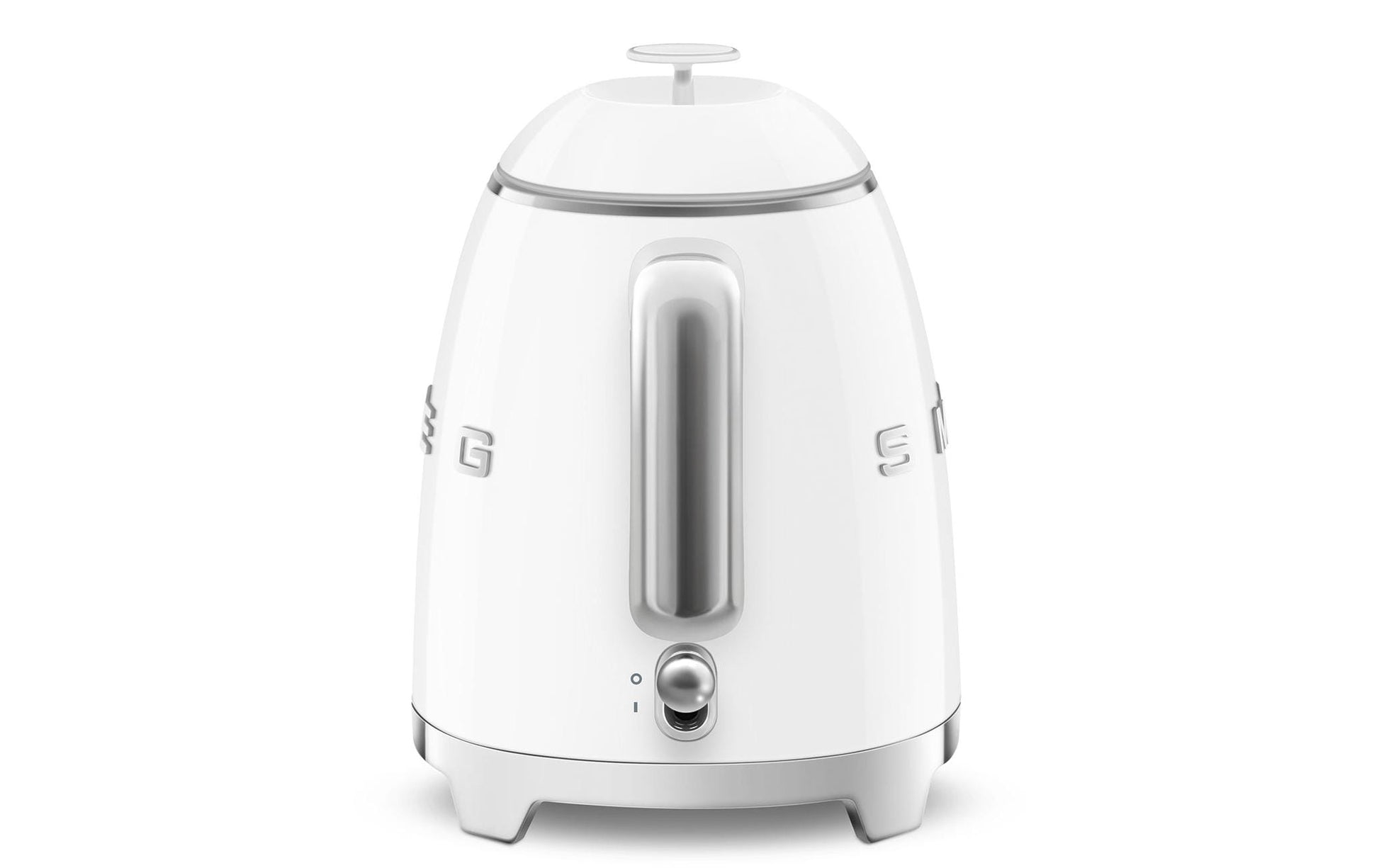 SMEG KLF05WHEU – Wasserkocher 0,8 l, 1400 W, Edelstahl, Weiss
