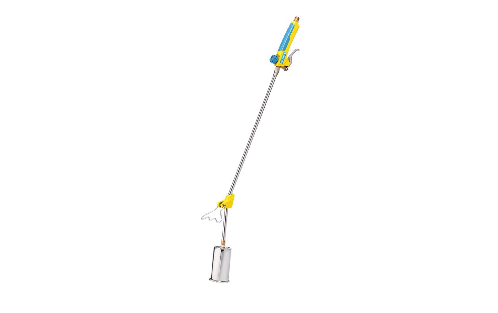 GLORIA Thermoflamm Unkrautbrenner – 5 m Schlauch, max. 1000 °C, 2,2 kg, DVGW/GS