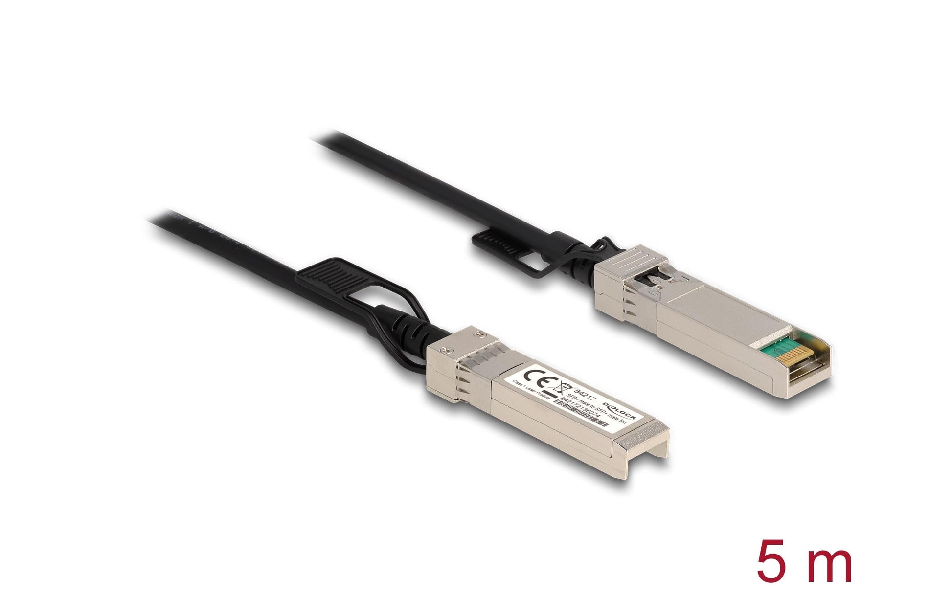 DeLOCK SFP+ zu SFP+ DAC-Kabel – 10G, passiv, 5 m