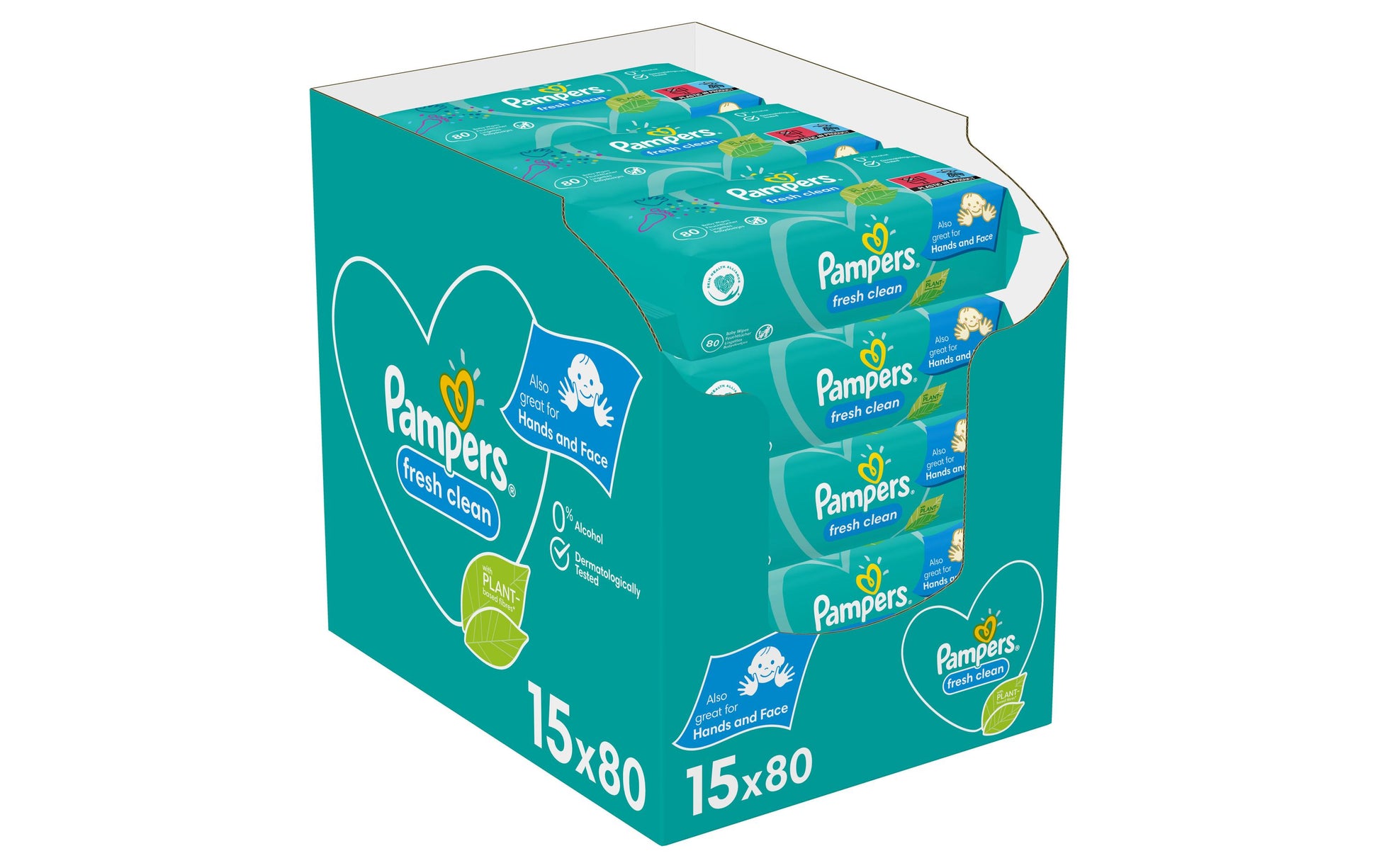 Pampers Feuchttücher – Fresh Clean – 1200 Stk