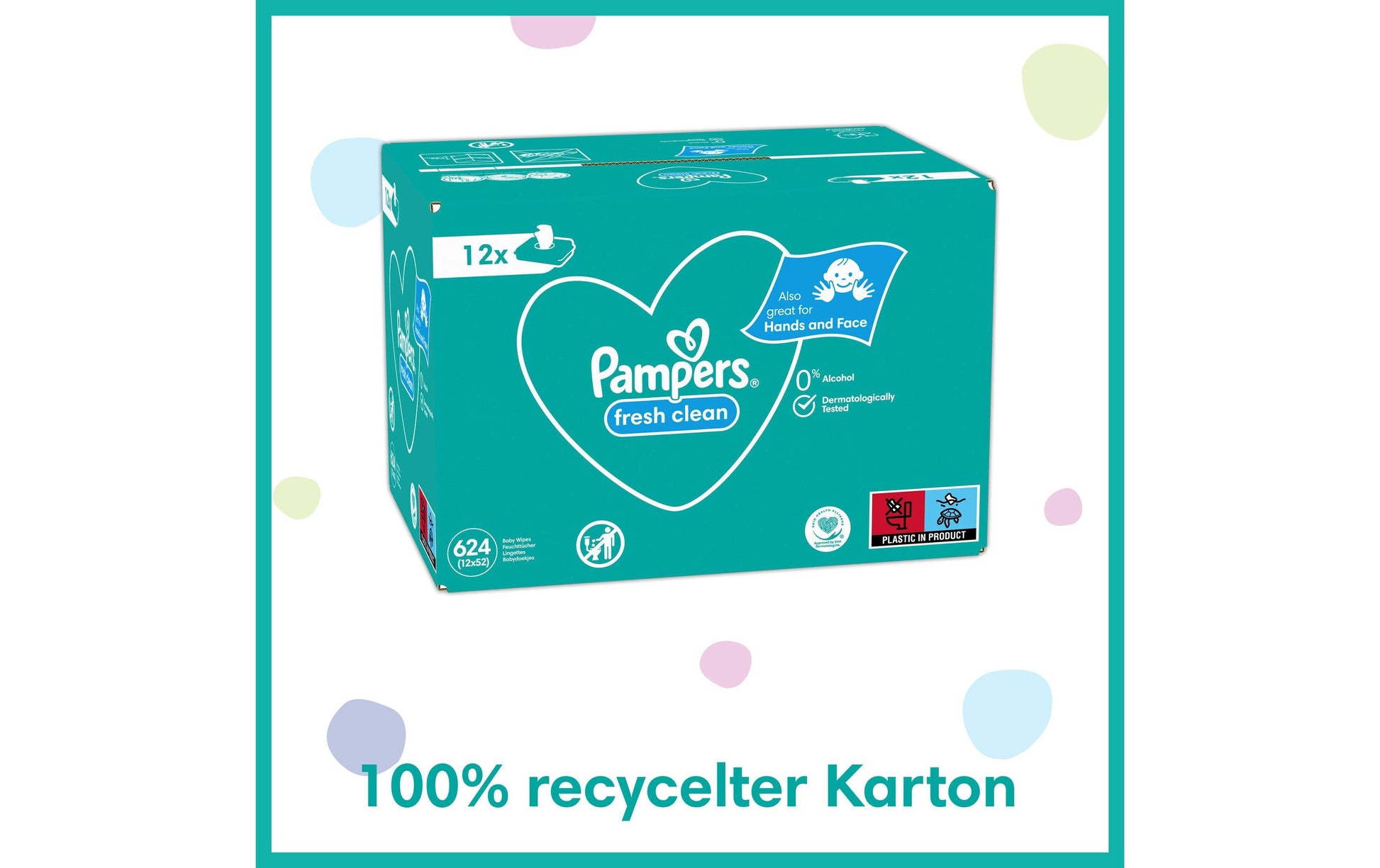 Pampers Feuchttücher – Fresh Clean – 1200 Stk
