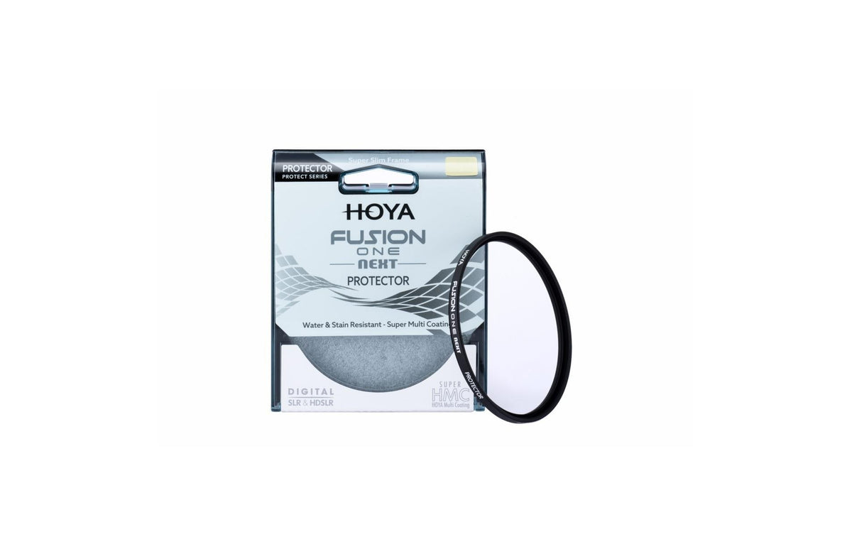 Hoya Fusion ONE Next Protector Filter 46 mm – Aluminium, wasserabweisend – für Objektive mit 46 mm Gewinde