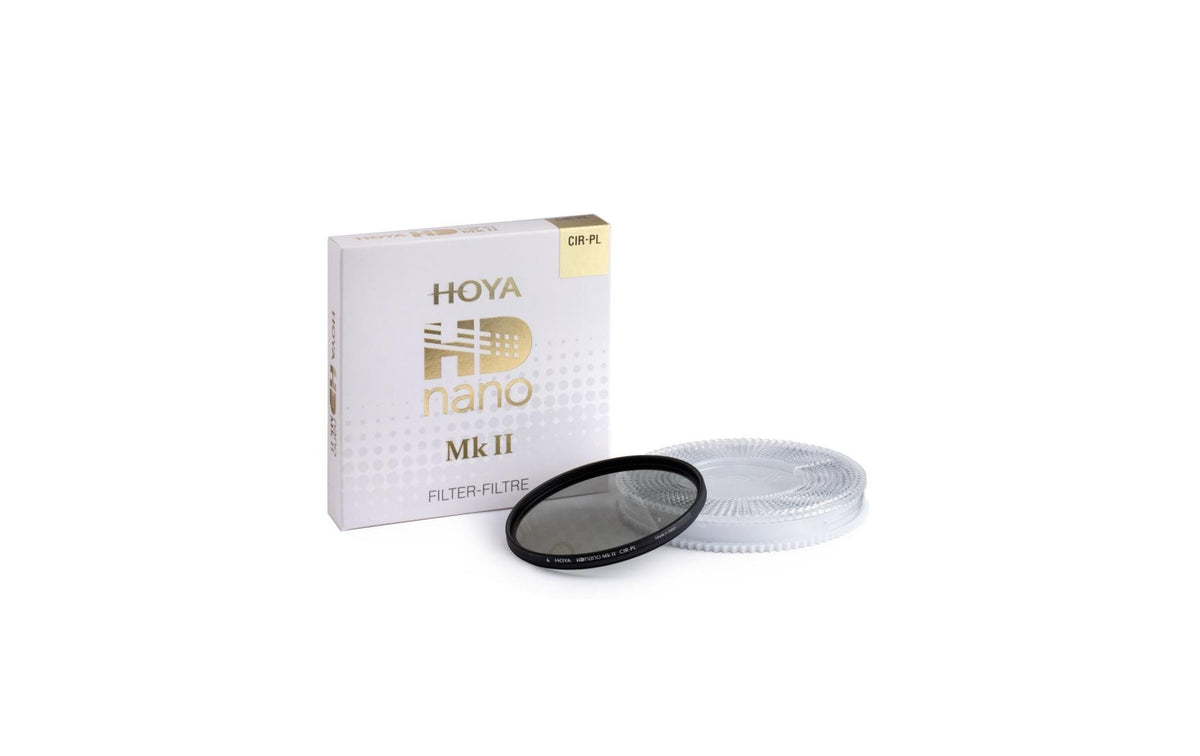 Hoya HD Nano Mk II CIR-PL Polarisationsfilter – 77 mm – 1,1 Blendenstufen – wasserabweisend – Aluminium