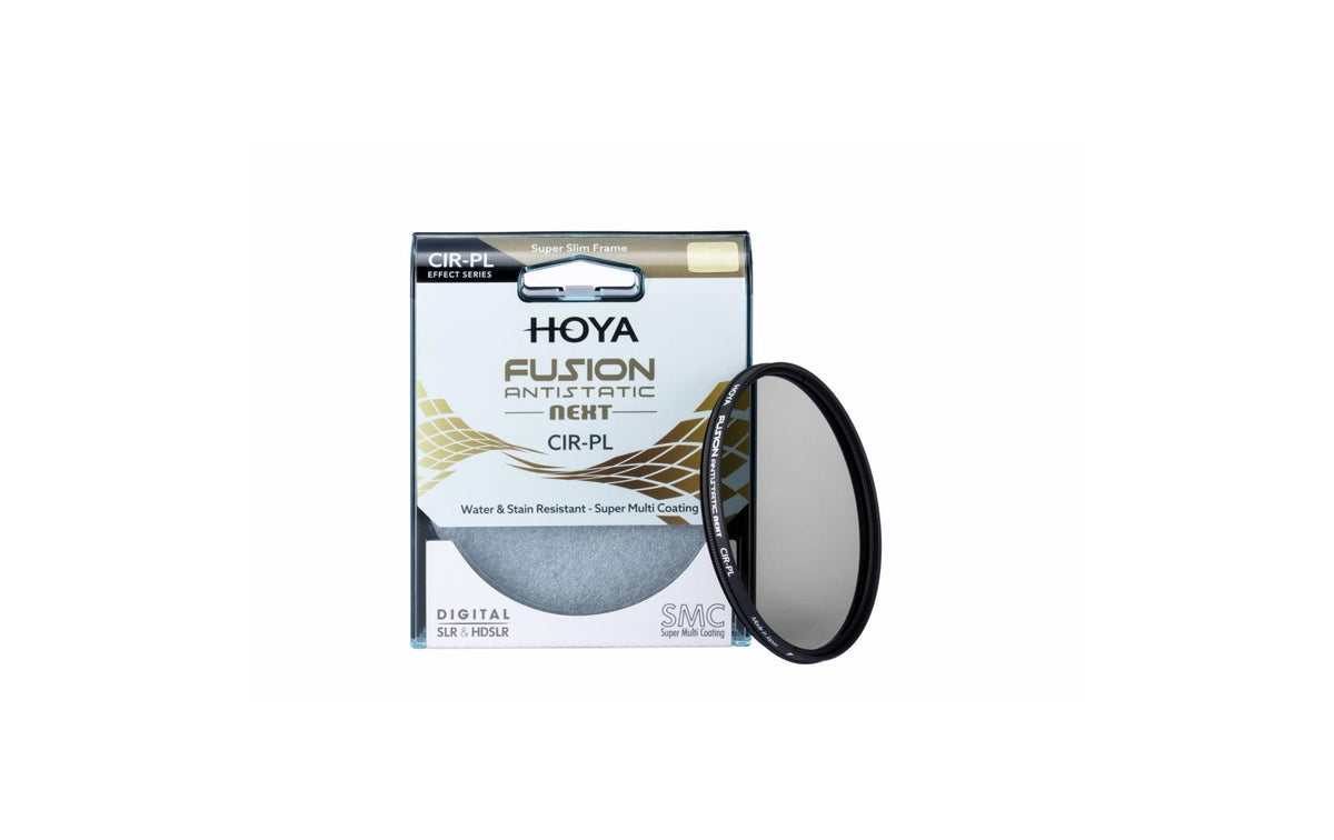 Hoya Fusion Antistatic Next CIR-PL Polarisationsfilter – 55 mm, 1,6 Blendenstufen – für 55 mm Filtergewinde