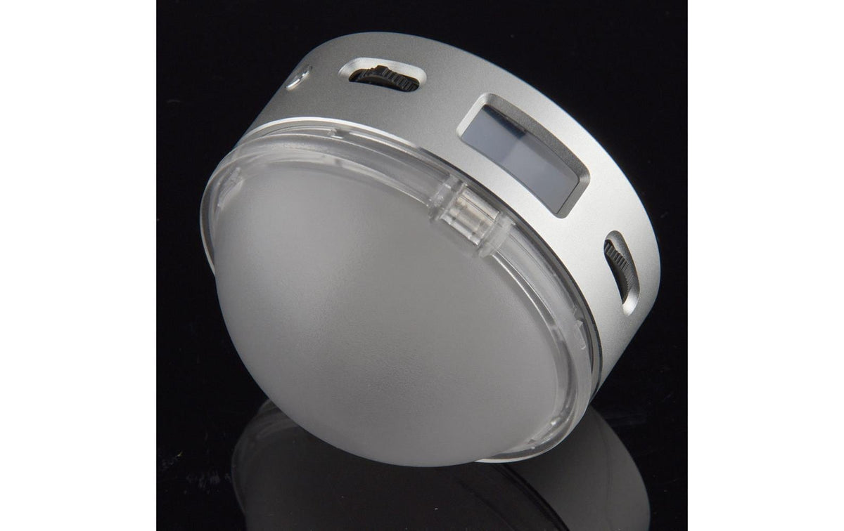 Godox Mini-RGB-Leuchte R1 – 75 × 75 mm, dimmbar, Akku, RGB, schwarz