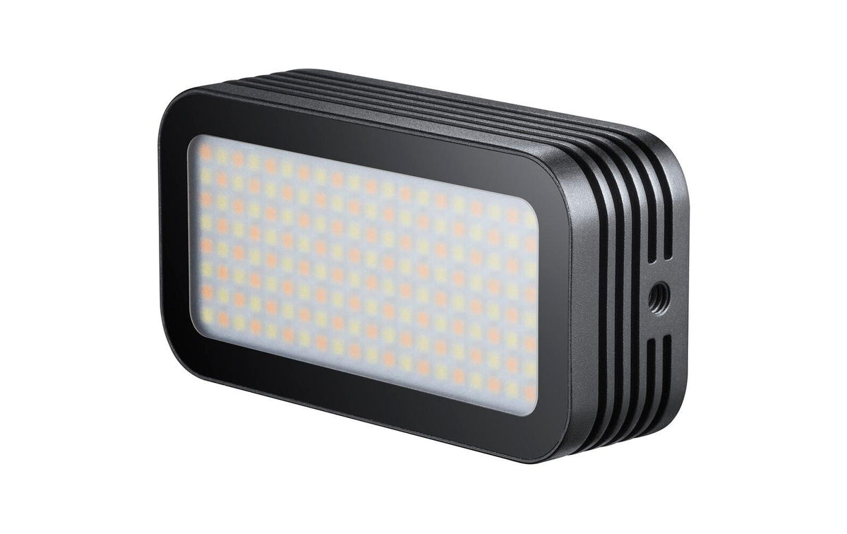 Godox WL8P LED-Leuchte – 3370 Lux, 2700–8500 K, dimmbar, IP68 – Schwarz