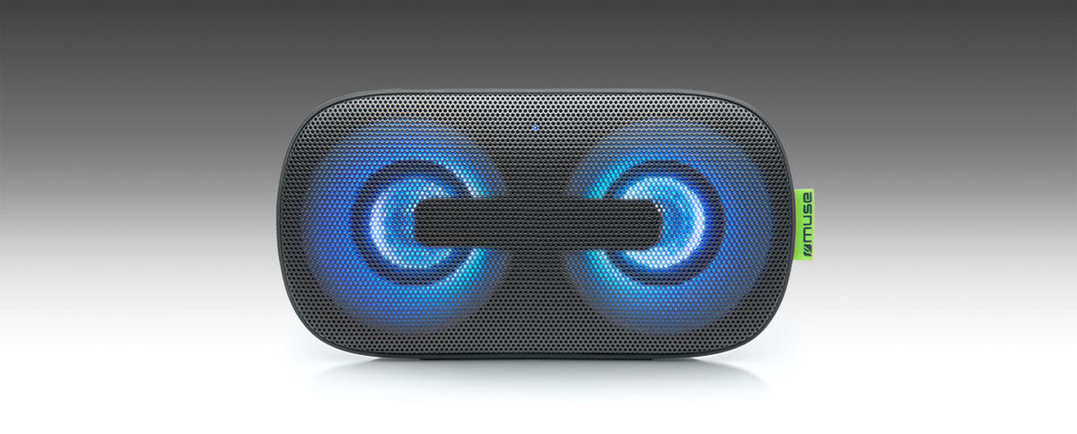 Muse M-370 DJ – Bluetooth-Lautsprecher – 6 W, 3 h – Schwarz