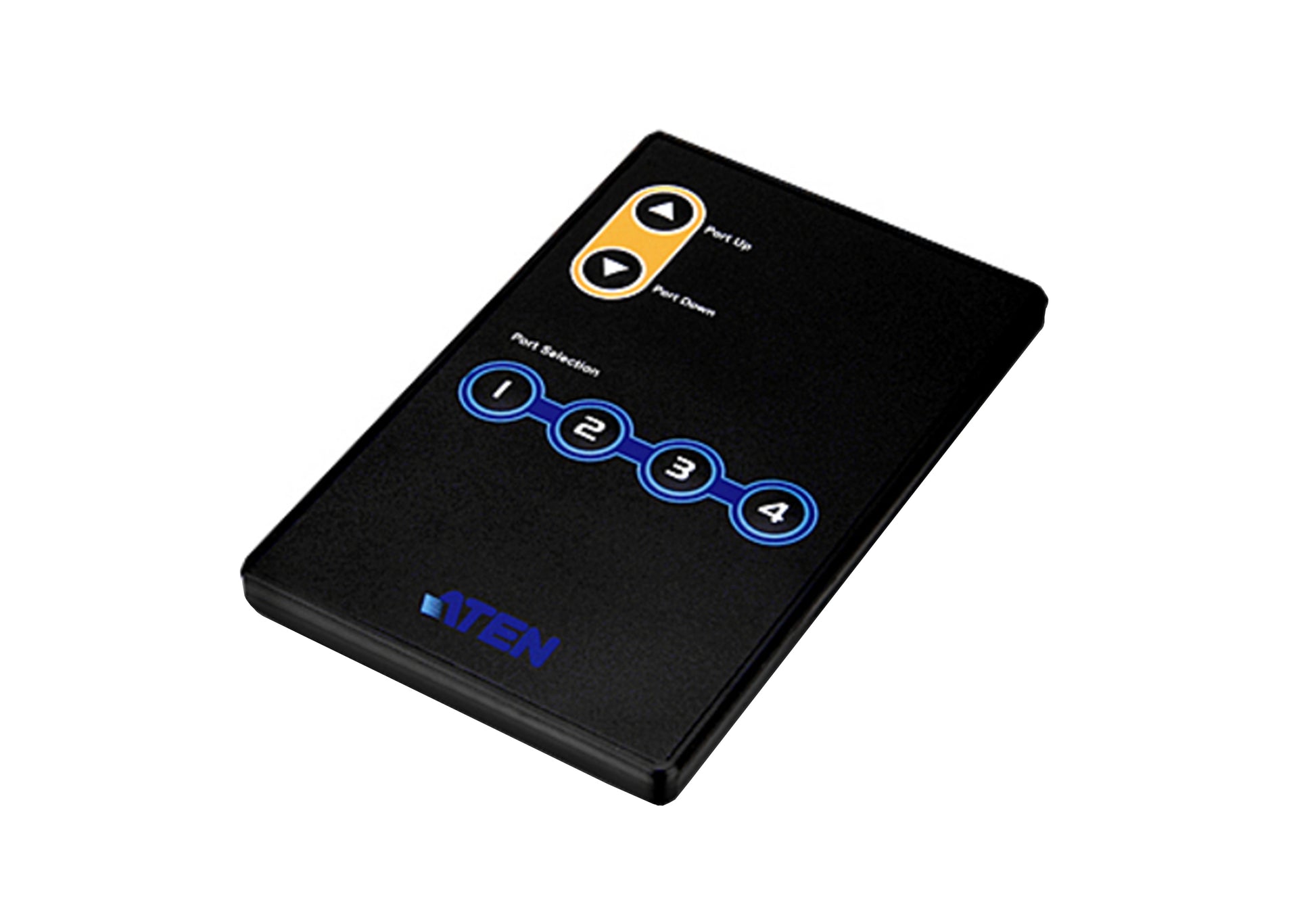 ATEN TV-Fernbedienung 2XRT-0101G – für VM0404H, VM0808, VM0808H und andere, IR, schwarz