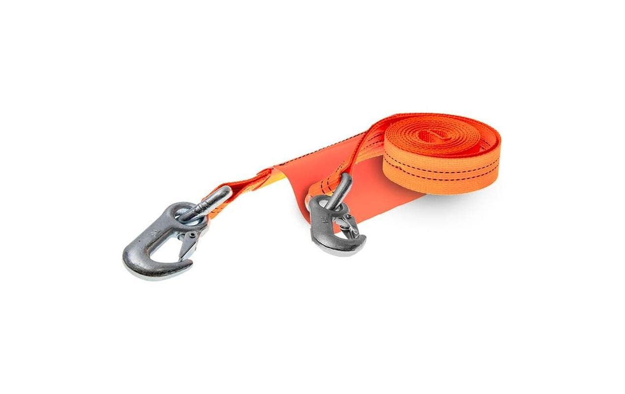 SpanSet Abschleppband PW30J – 4 m, 35 mm, Polyester, Orange, 1 Stk.