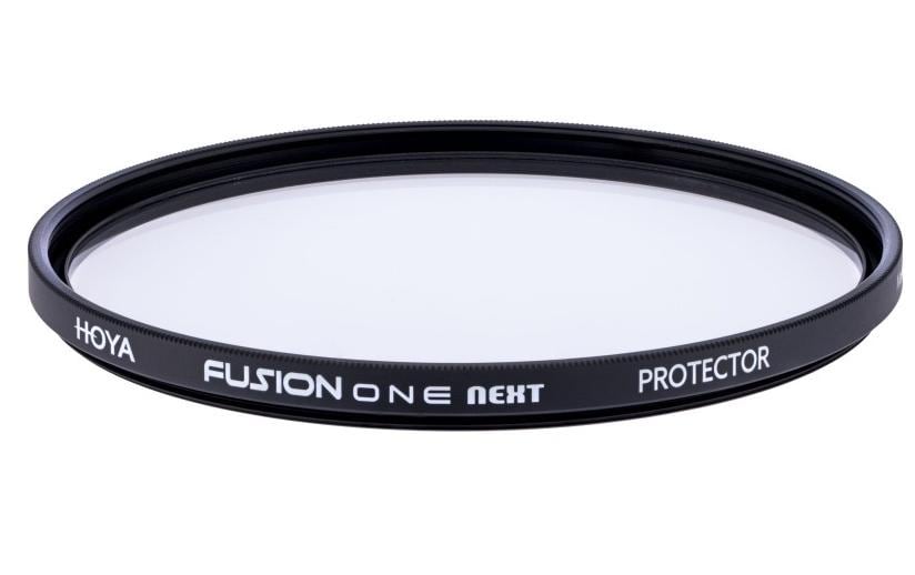 Hoya Fusion ONE Next Protector Filter 46 mm – Aluminium, wasserabweisend – für Objektive mit 46 mm Gewinde