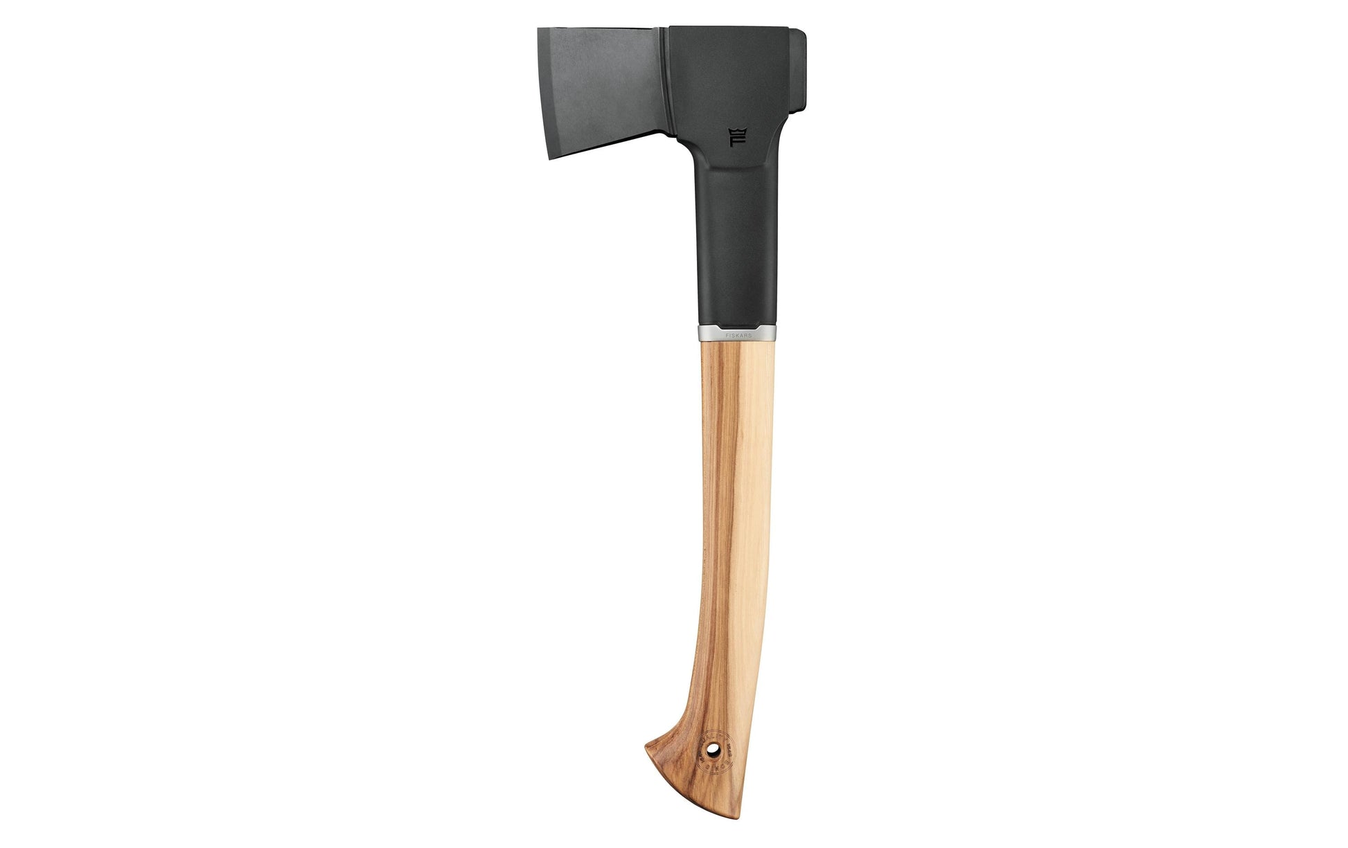 Fiskars Norden N10 – Universalaxt 476 mm, Karbonstahl, Hickorygriff, Schwarz