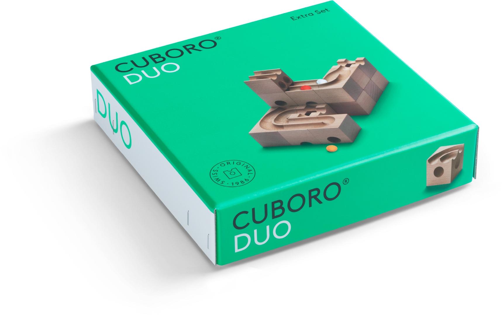 Cuboro DUO Murmelbahn – 21-teilig – ab 8 Jahren – Buche