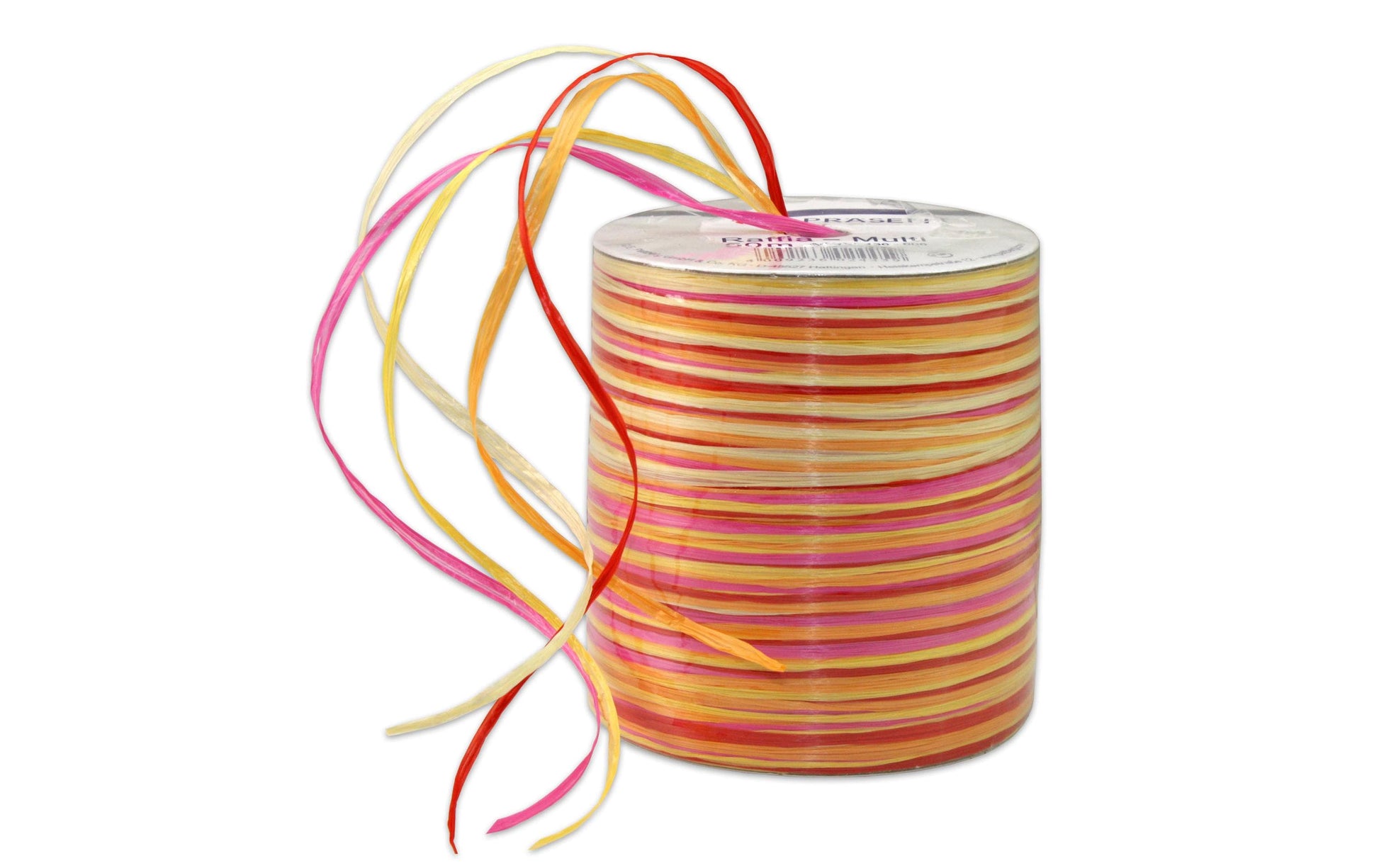 Pattberg Geschenkband Viskose, mehrfarbig – 2 mm × 50 m