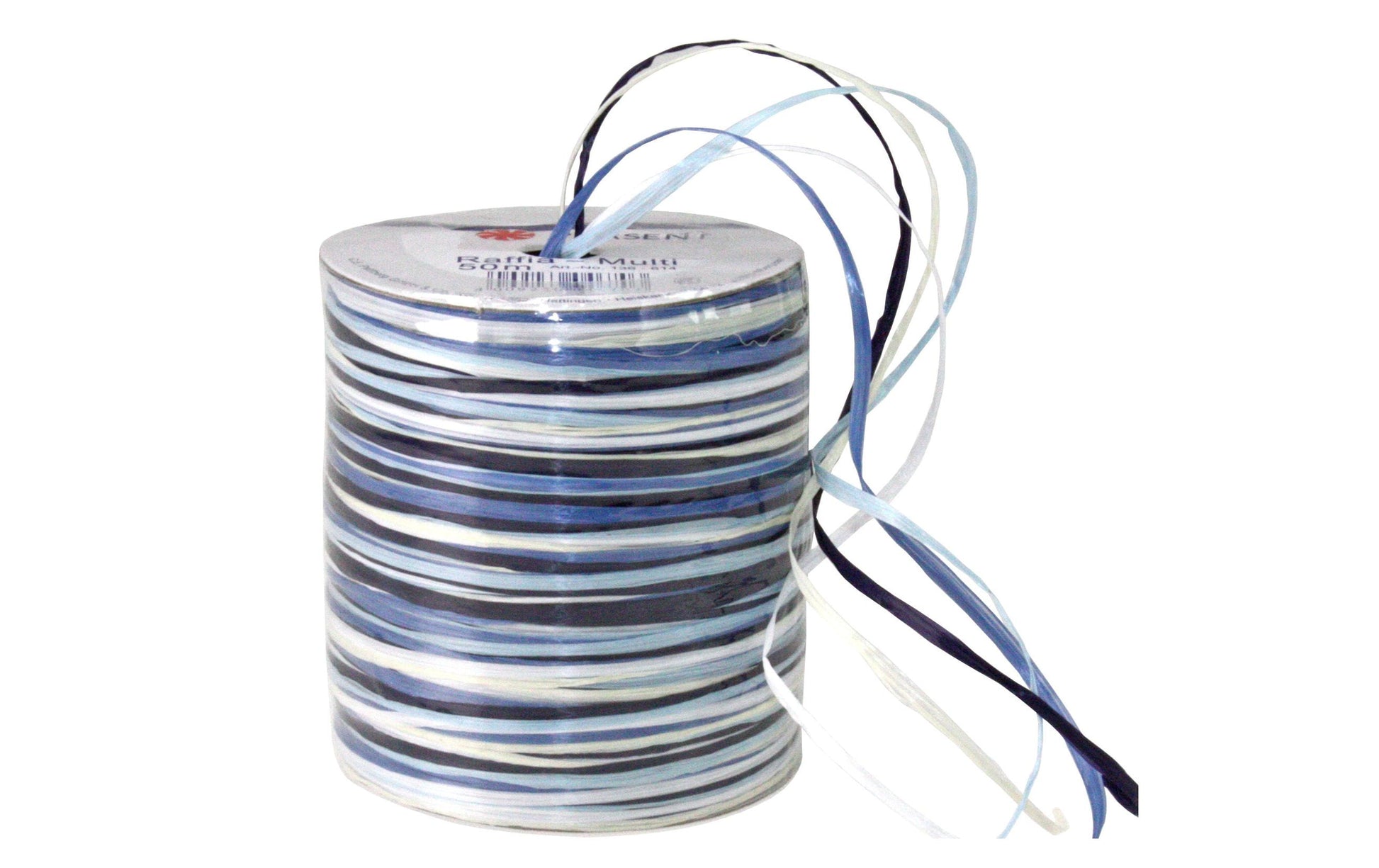 Pattberg Geschenkband Viskose matt blau – 2 mm × 50 m
