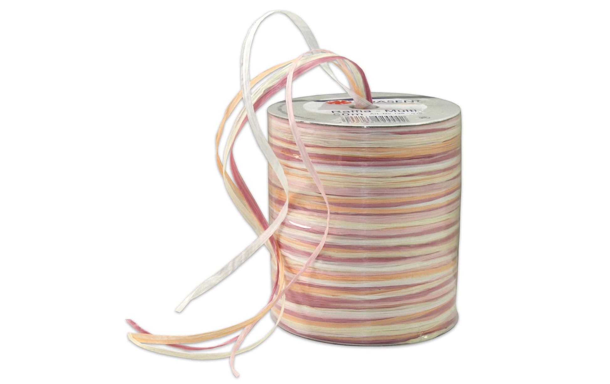 Pattberg Geschenkband Viskose, matt, mehrfarbig – 2 mm × 50 m