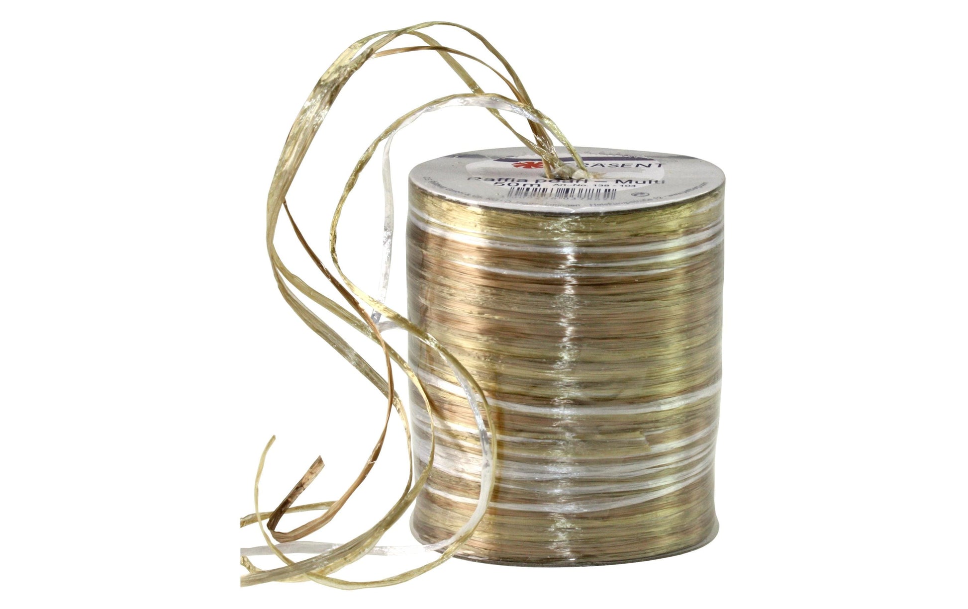 Pattberg Geschenkband Viskose Braun – 2 mm × 50 m – 1 Stk.