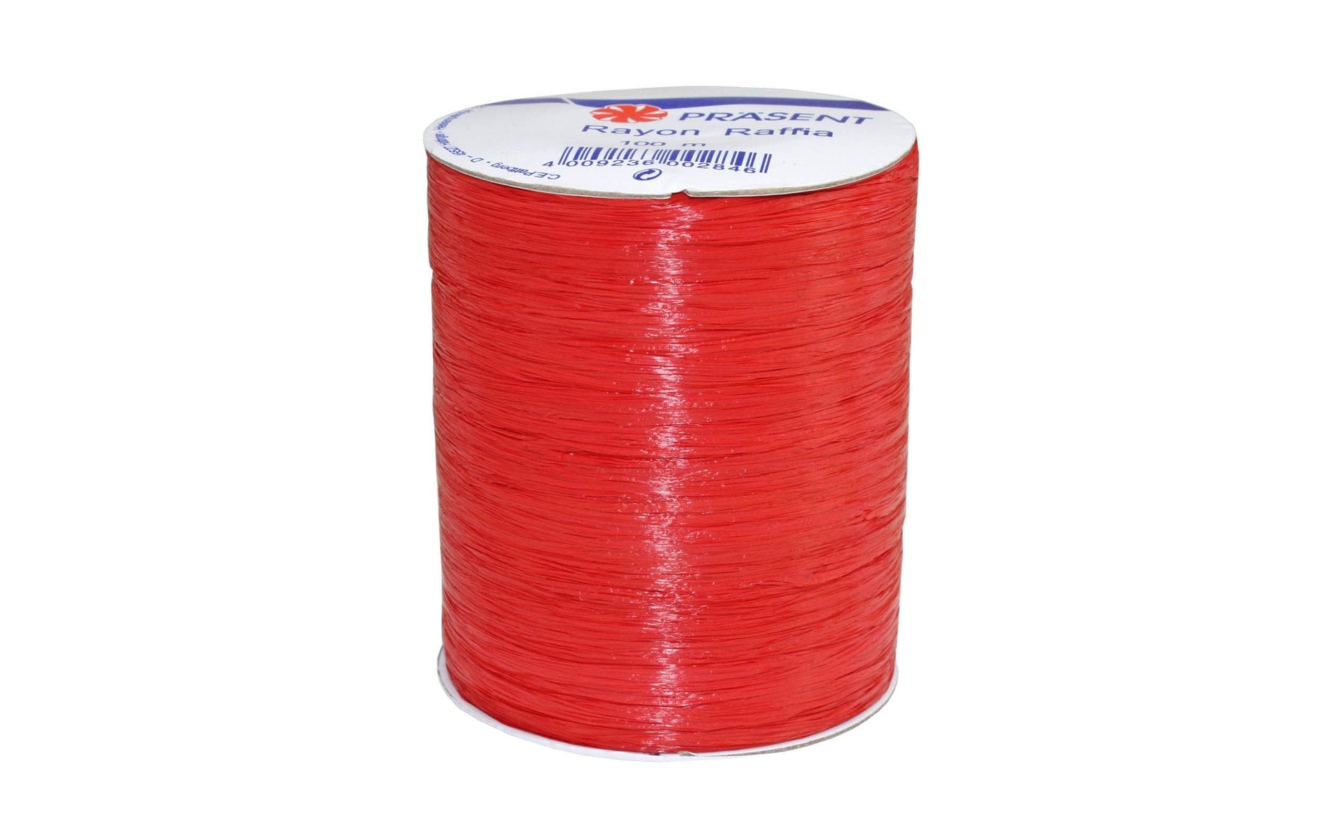 Pattberg Geschenkband Viskose Rot – 5 mm × 100 m – 1 Stk.