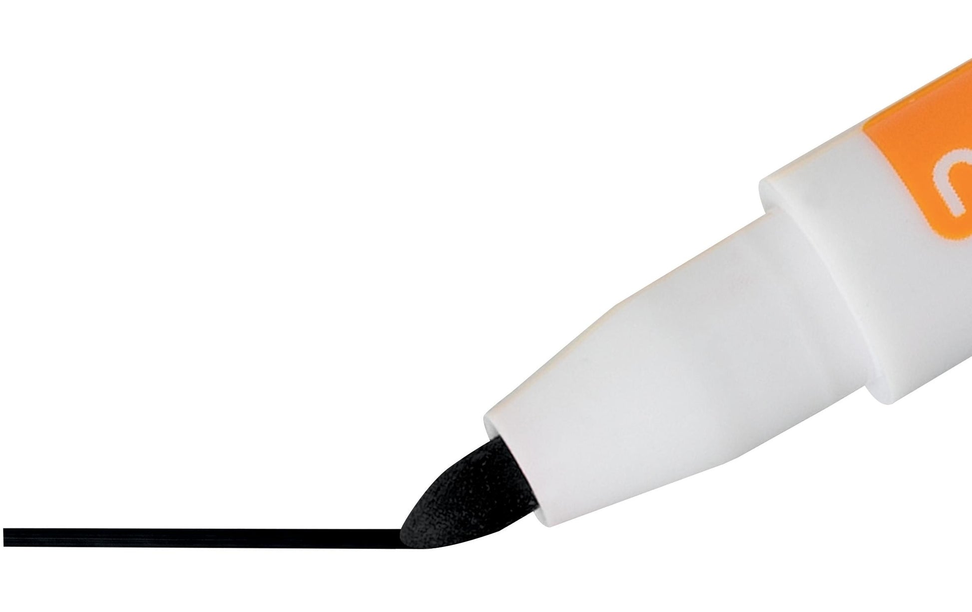 Rexel nobo Whiteboard-Marker – schwarz – 6er-Set – trocken abwischbar