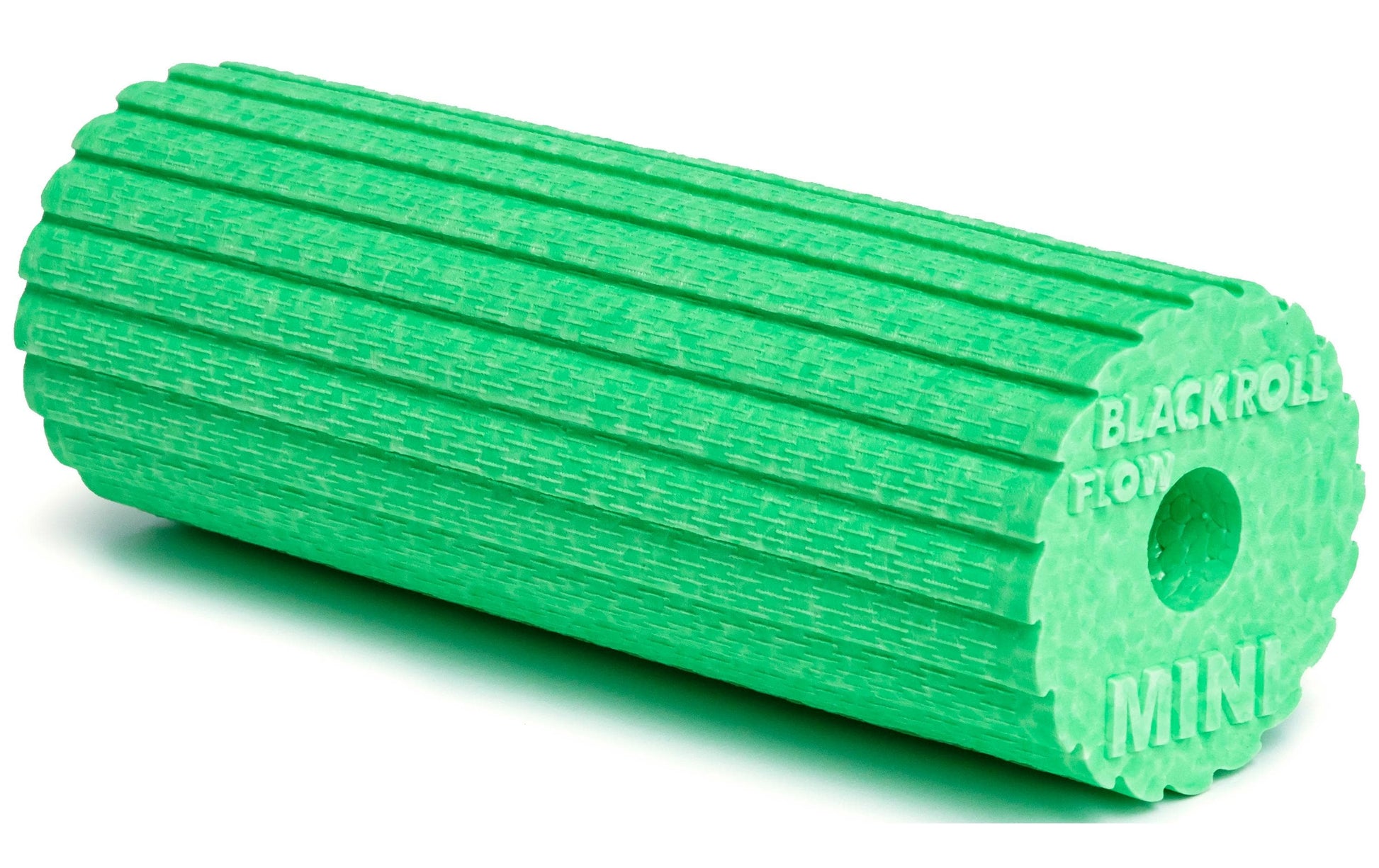 Blackroll Massagerolle Mini Flow – 6 × 15 cm, Schaum, Grün