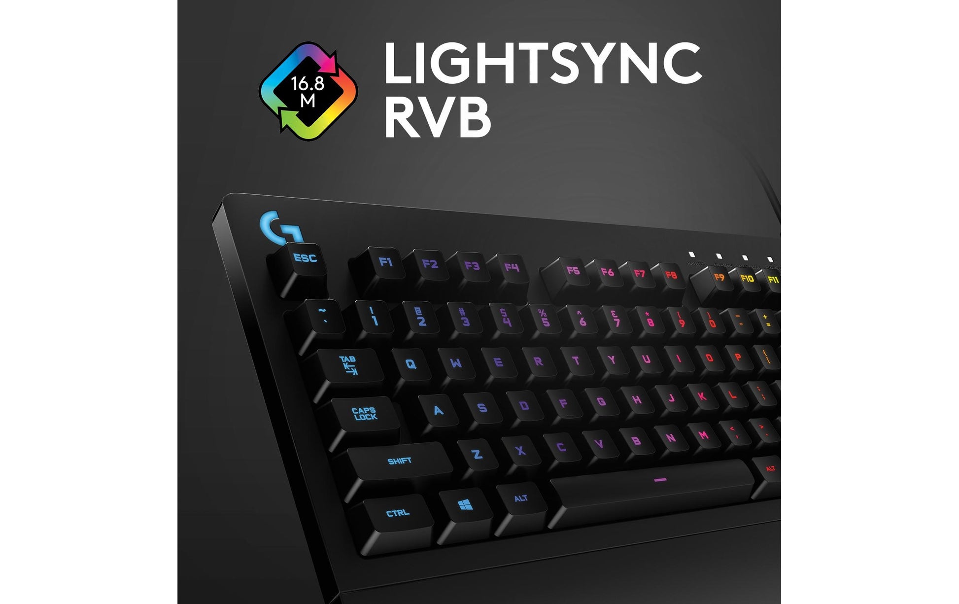 Logitech G G213 Prodigy – Gaming-Tastatur – USB – QWERTZ (CH) – RGB – Schwarz
