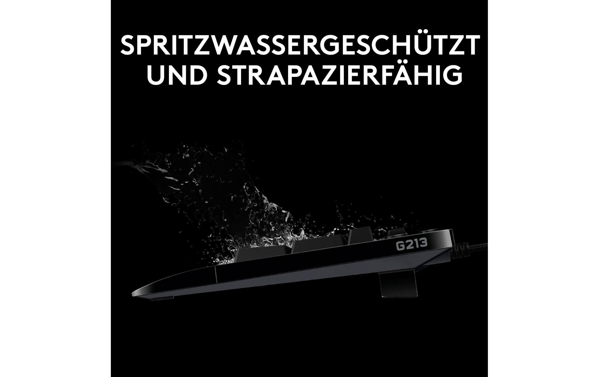 Logitech G G213 Prodigy – Gaming-Tastatur – USB – QWERTZ (CH) – RGB – Schwarz