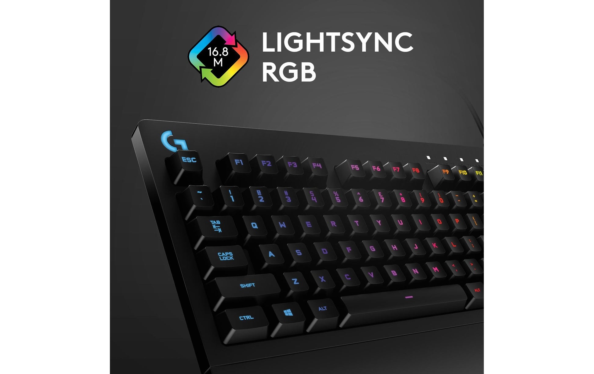 Logitech G G213 Prodigy – Gaming-Tastatur – USB – QWERTZ (CH) – RGB – Schwarz