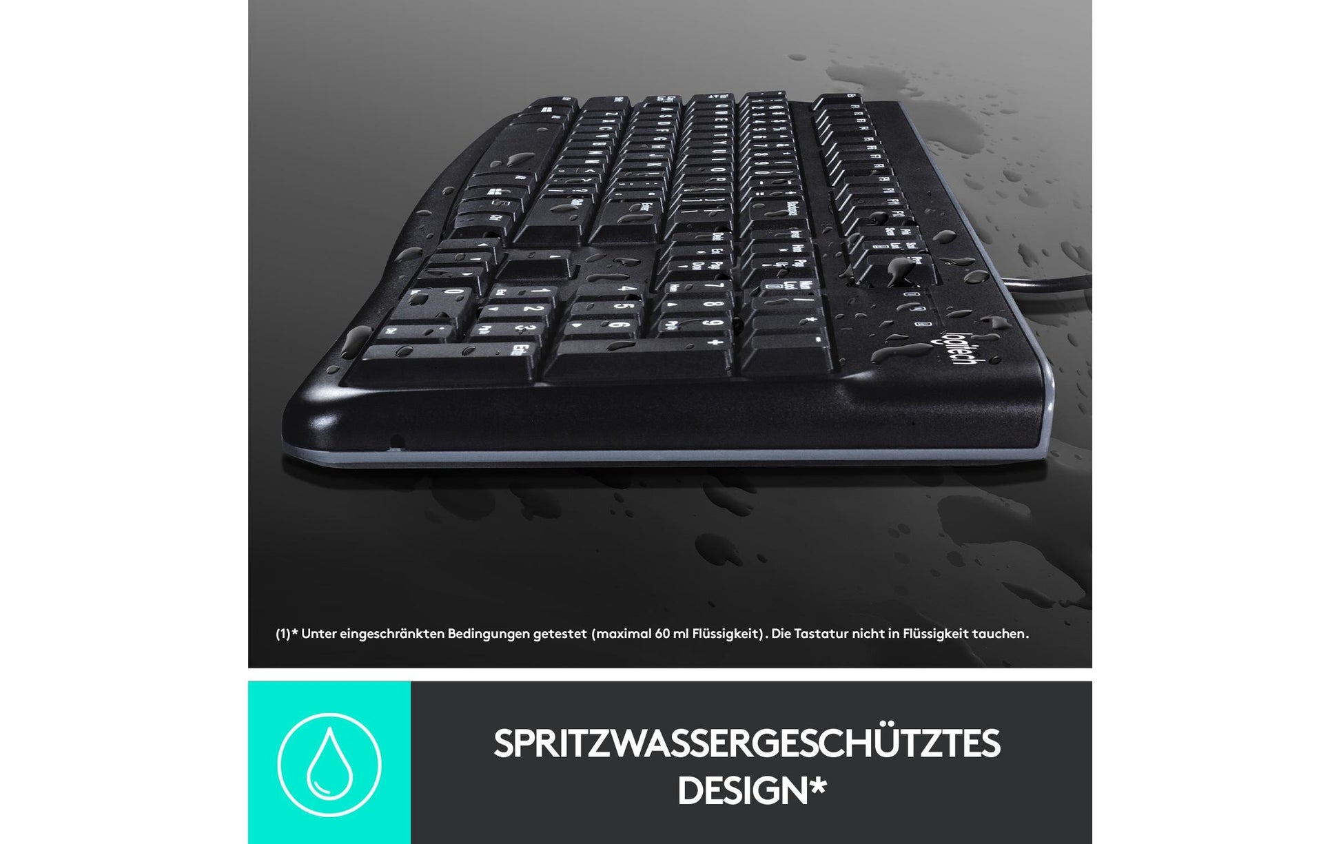 Logitech K120 – Tastatur, CH-Layout (DE-CH)