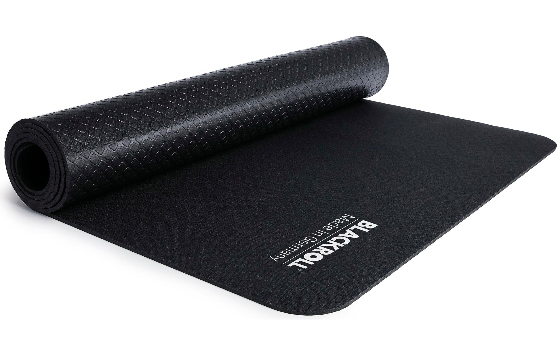 Blackroll Universal-Trainingsmatte – 185 × 65 cm, 0,5 cm – schwarz