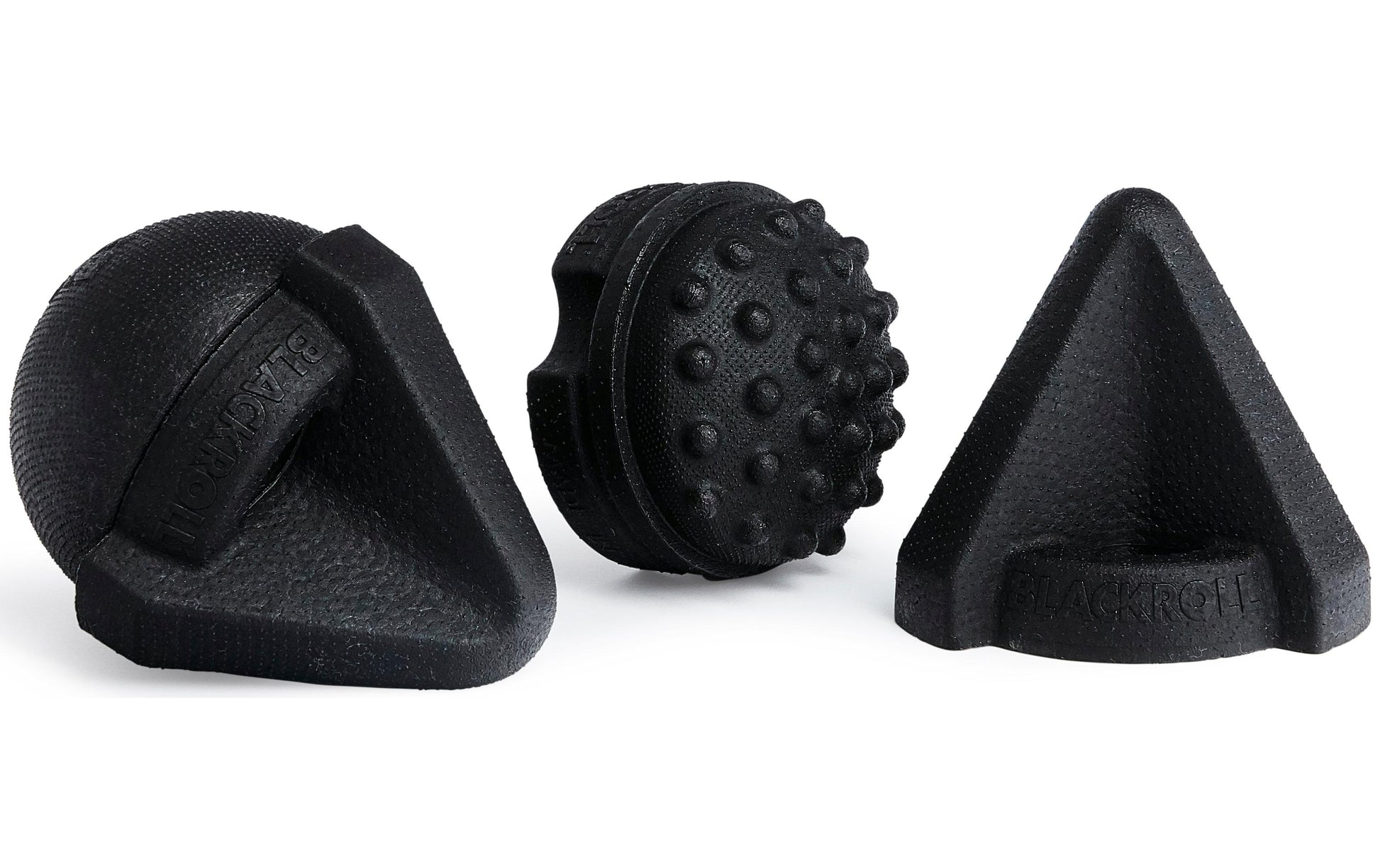 Blackroll Massage-Set – 4-teilig, Kunststoff, schwarz, 100% EPP (expandiertes Polypropylen)