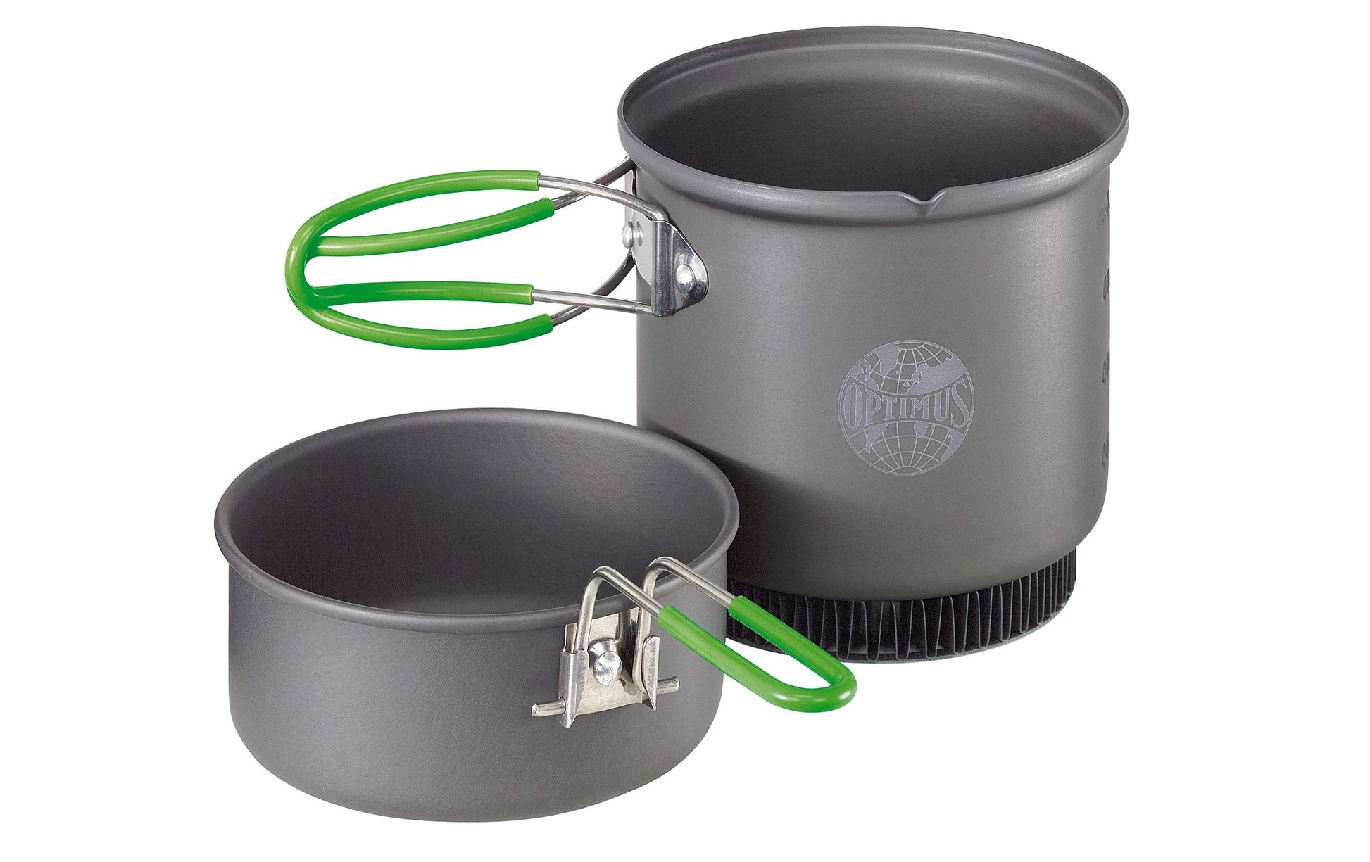 Optimus Kochtopf Terra Weekend HE – 1,0 l, Ø 12,4 cm, Aluminium, Anthrazit