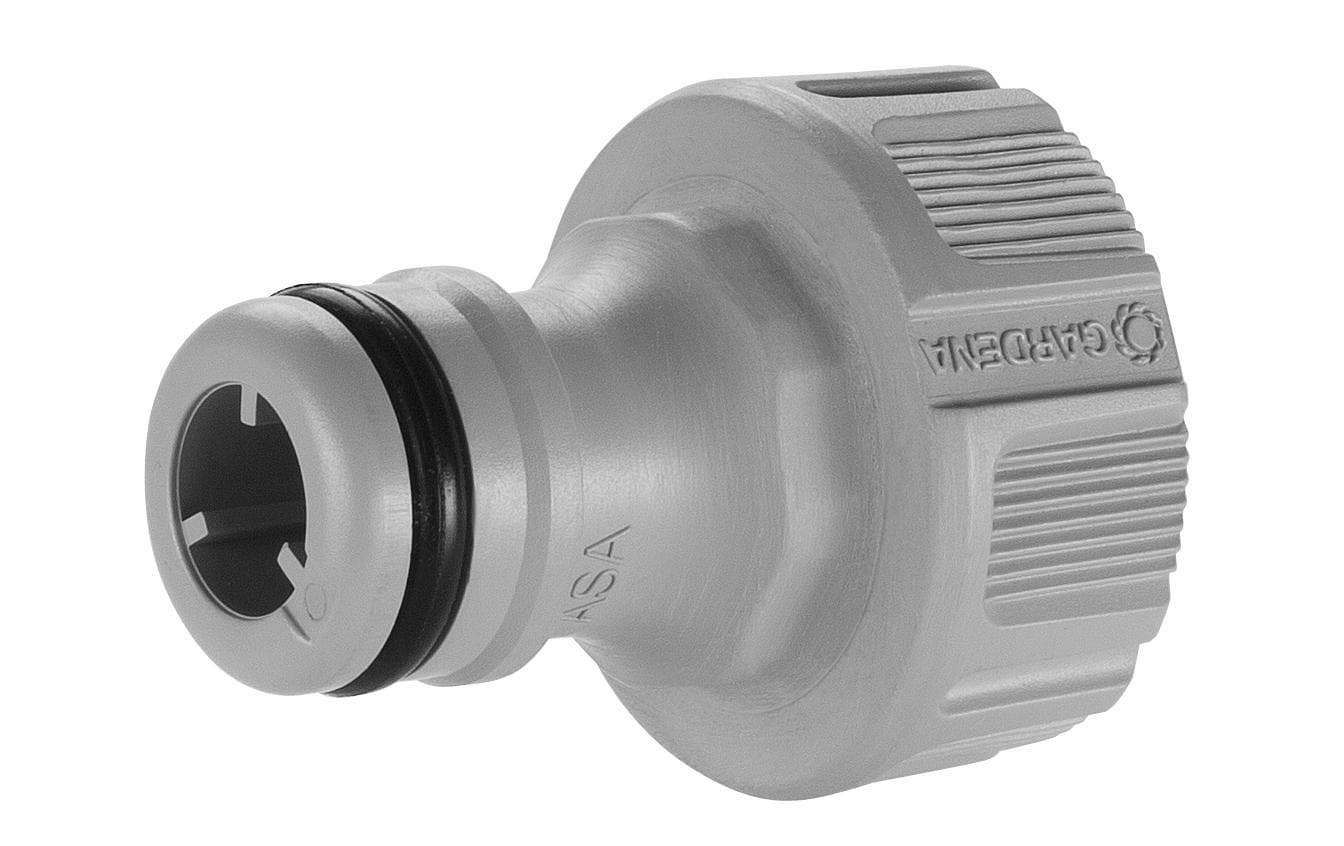 Gardena Hahnverbinder – 33,3 mm (G 1) – für Wasserhahn – Kunststoff