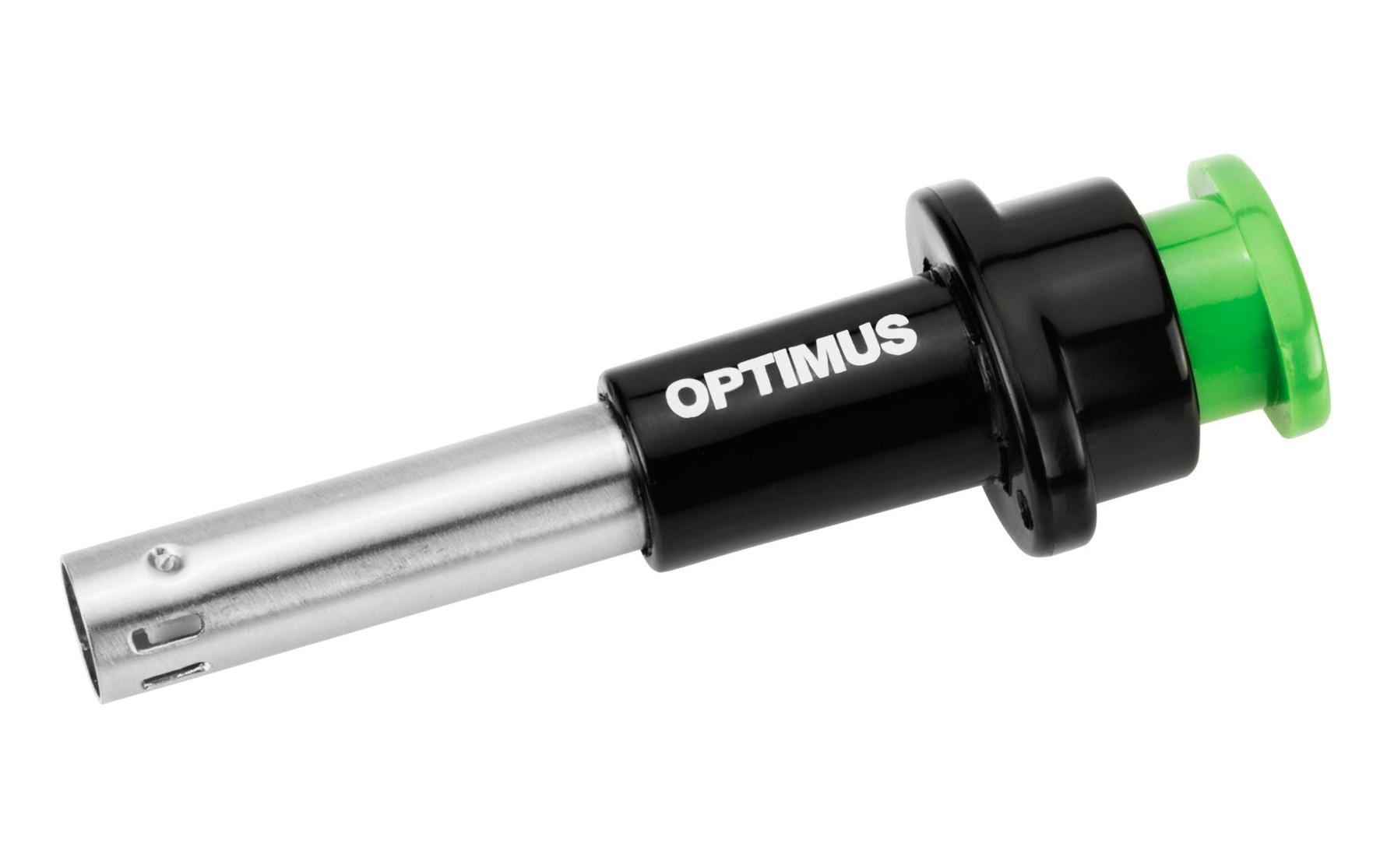 Optimus Feuerstarter – 70 mm, 14 g – schwarz – Kunststoff, Edelstahl